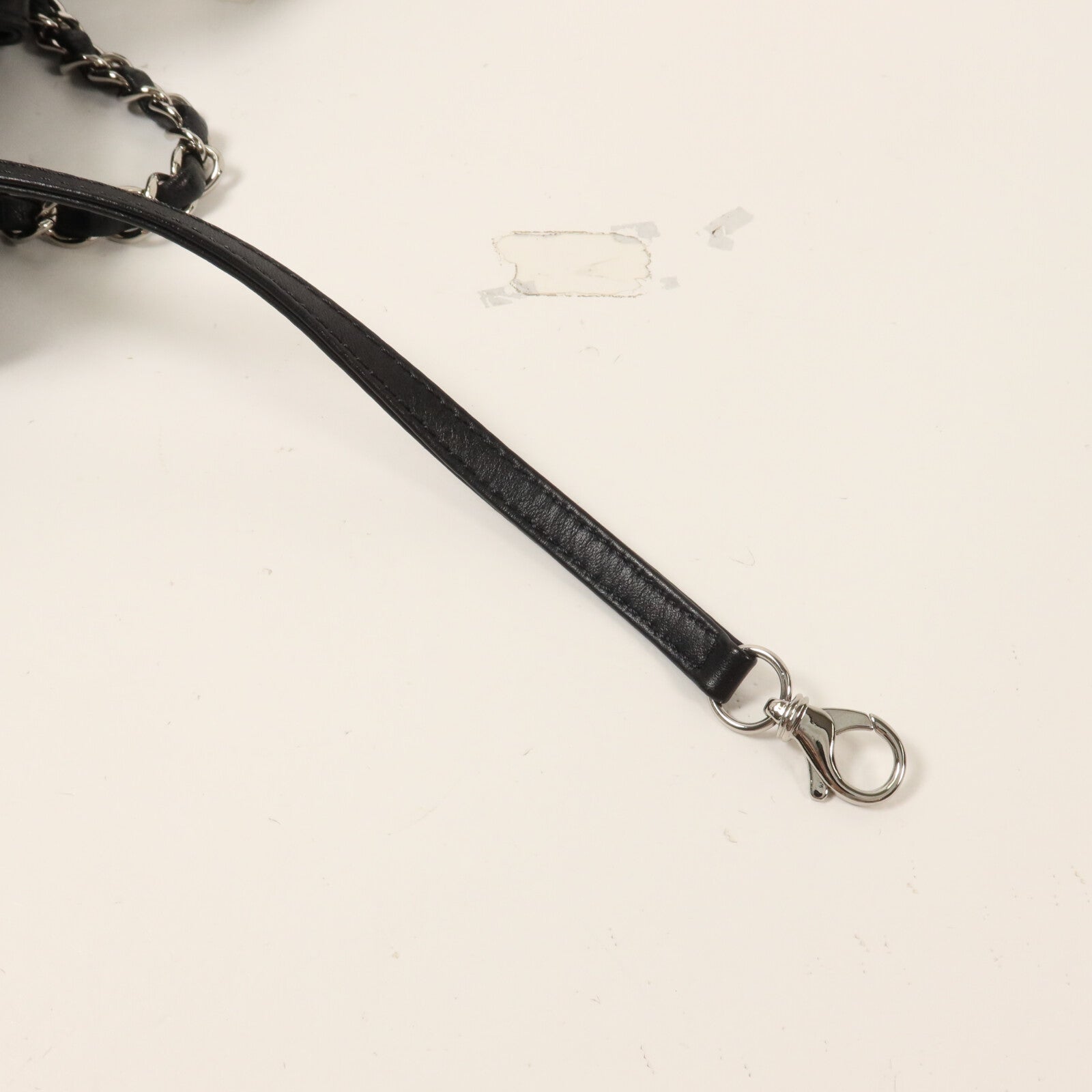 CHANEL 羊皮皮革Chain Shoulder鏈帶手挽肩背兩用袋