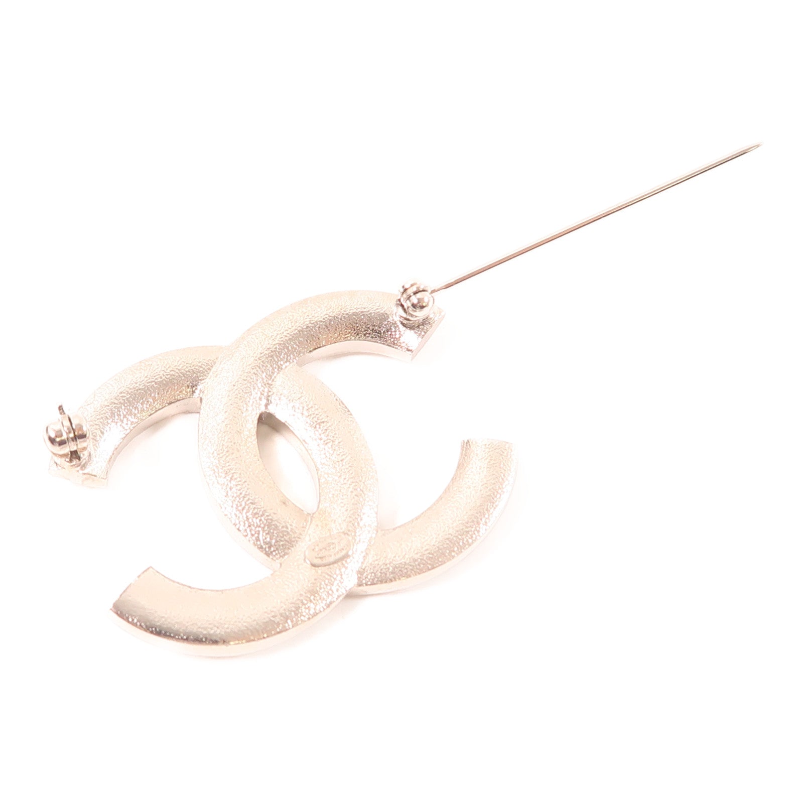 CHANEL 金屬Brooch胸針銀色