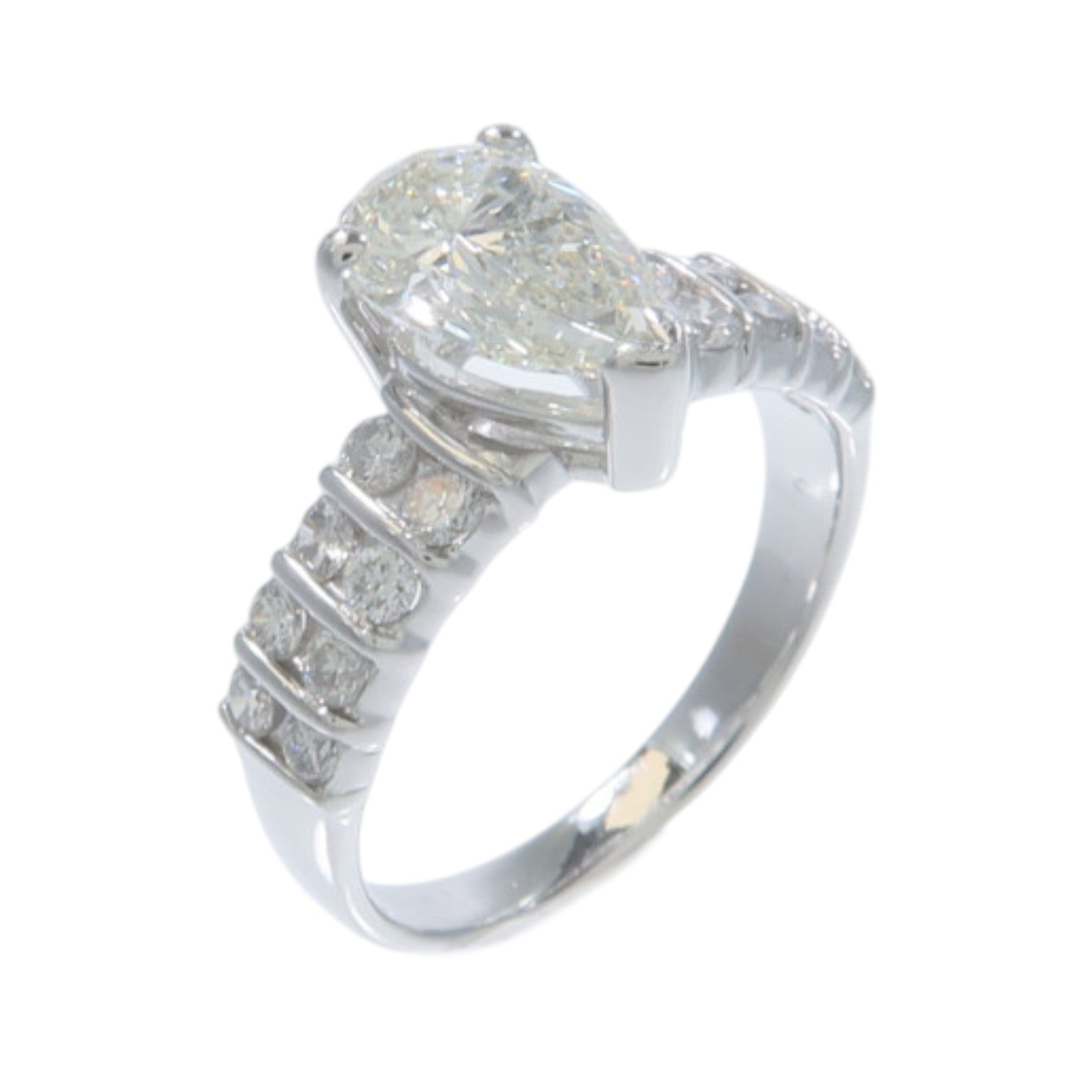 JEWELRY 18K白金Diamond Ring鑽石戒指