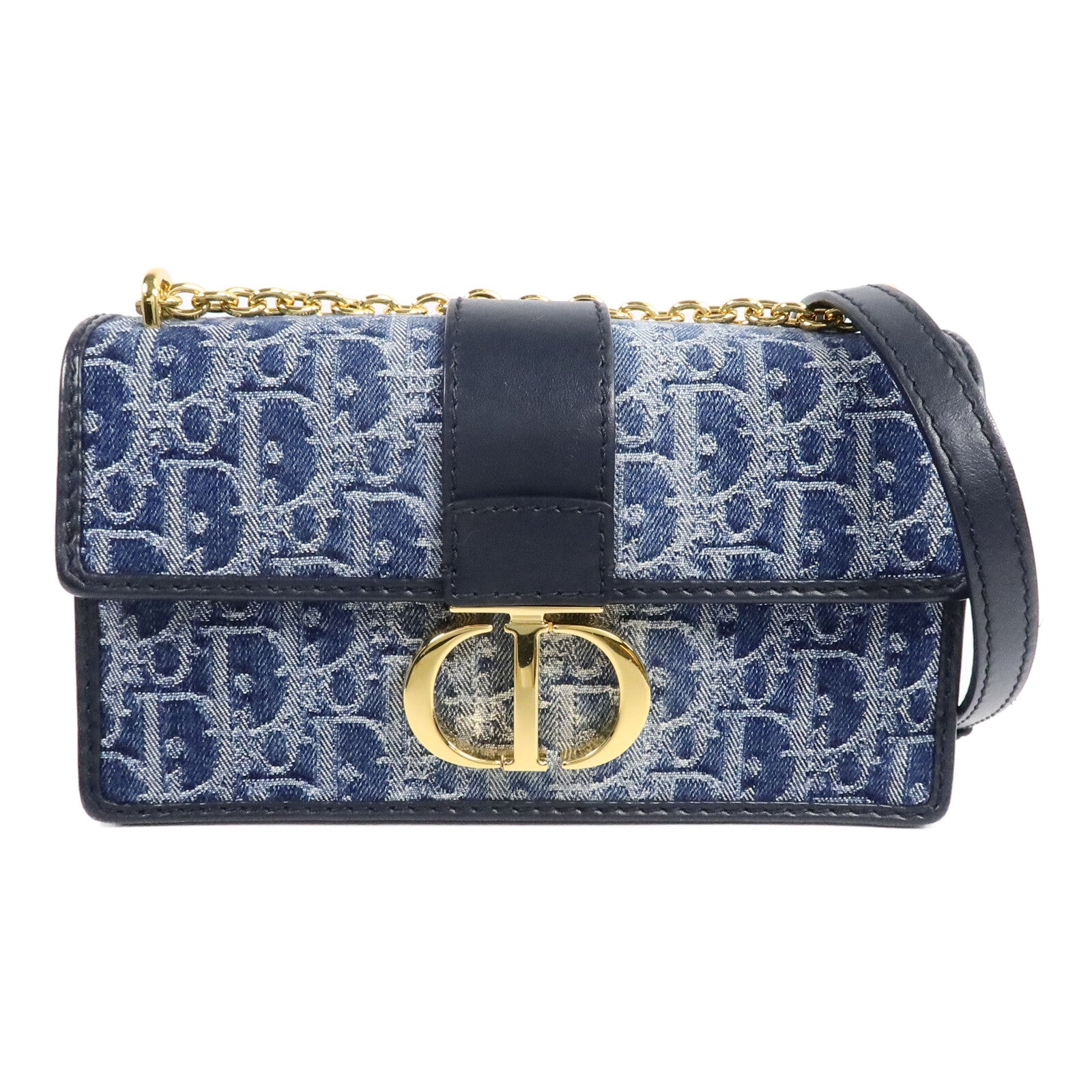 Dior 帆布30 Montaigne East-West Bag with Chain鏈帶肩背袋