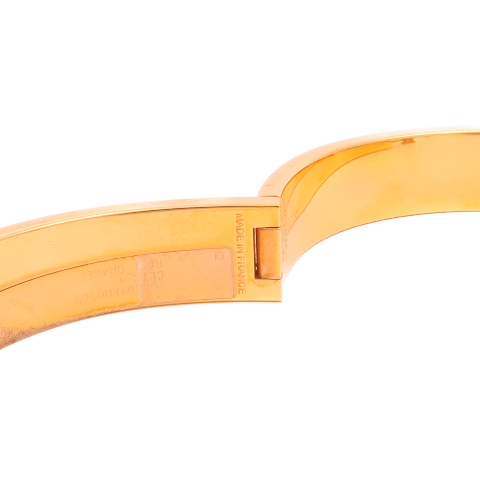 HERMES 金屬Clic H Bangle手鐲