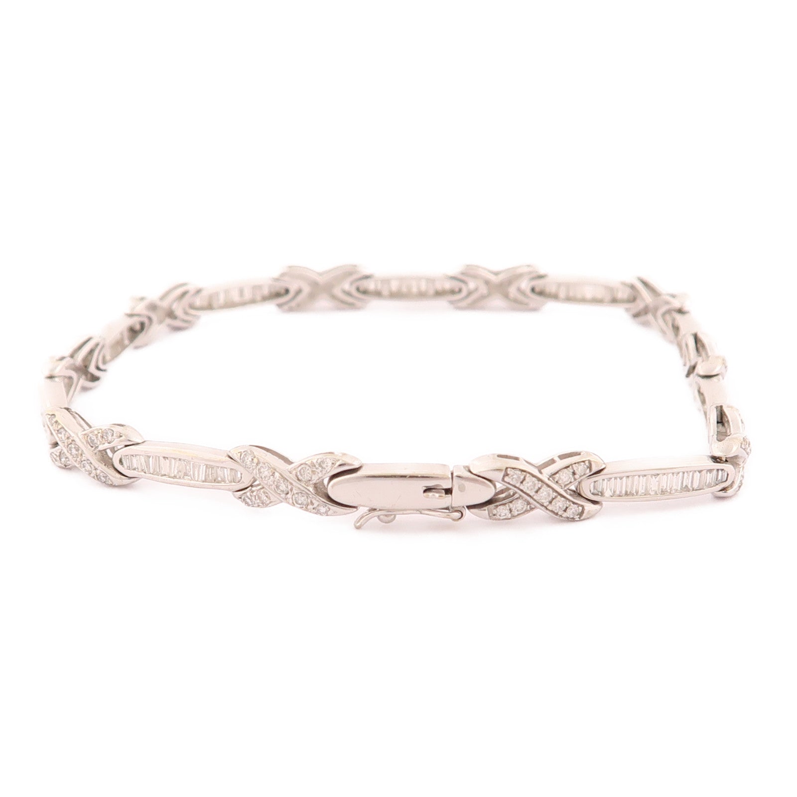 JEWELRY 18K白金Diamond Bracelet鑽石手鏈