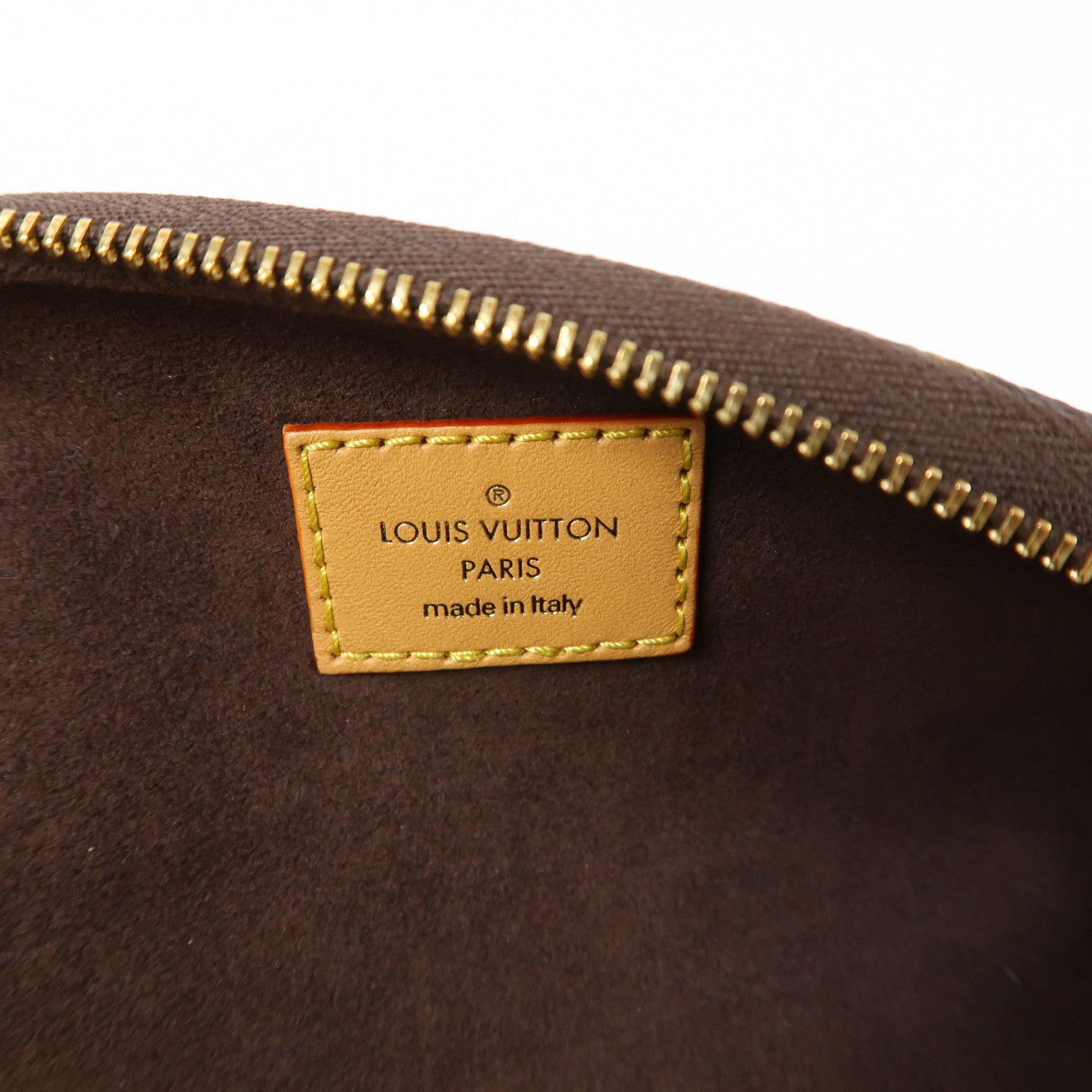 LOUIS VUITTON Monogram Mini Bumbag金扣肩背袋啡色