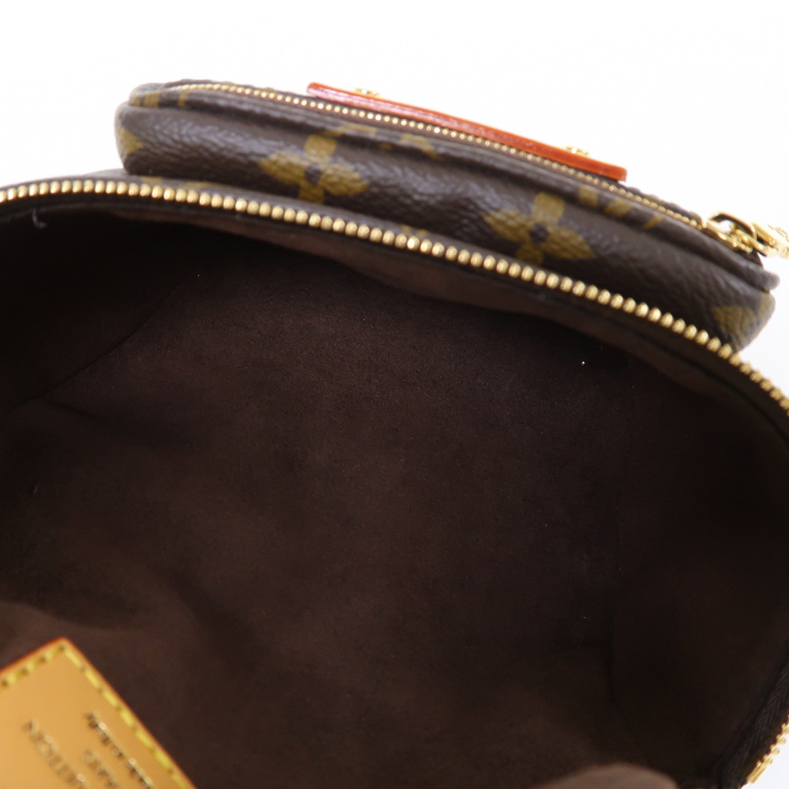 LOUIS VUITTON Monogram Mini Bumbag金扣肩背袋啡色
