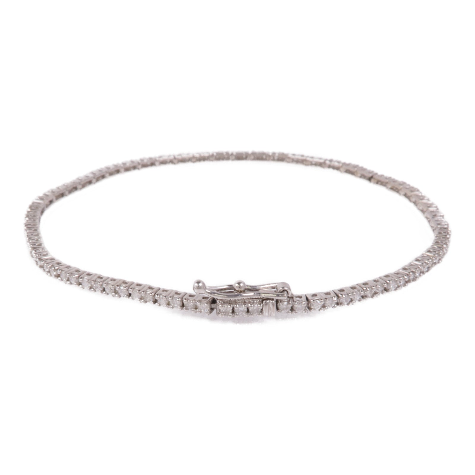 JEWELRY 【激減優惠】18K白金Diamond Bracelet鑽石手鏈