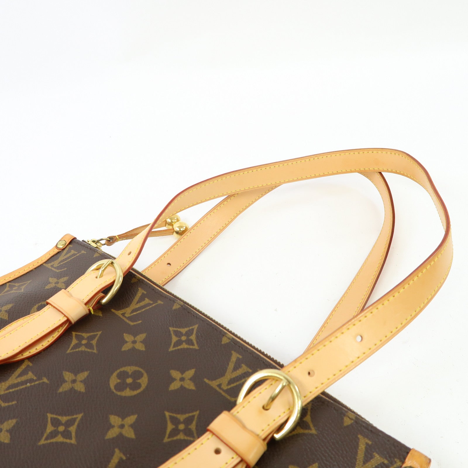 LOUIS VUITTON Monogram Popincort Haut金扣肩背袋啡色