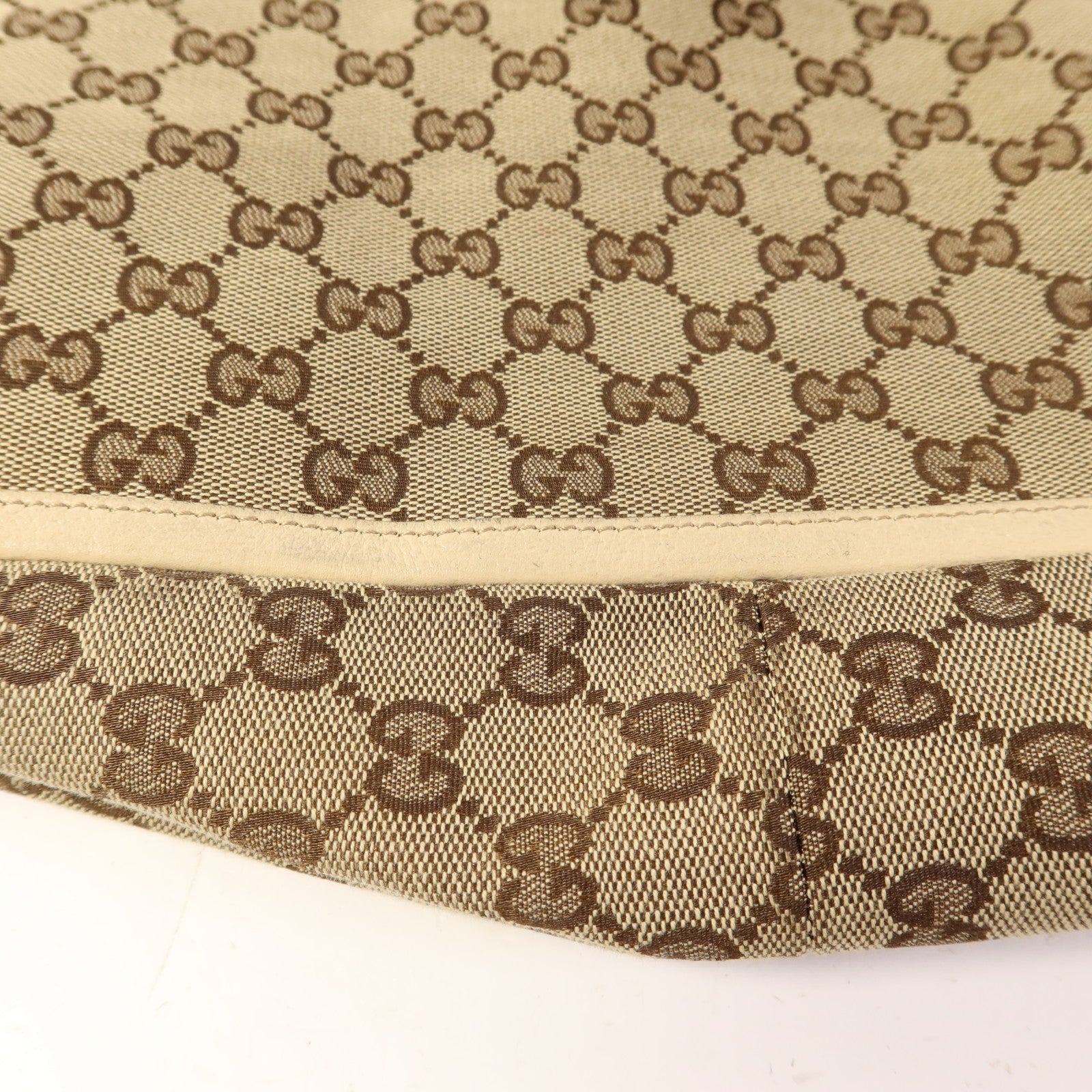 GUCCI 帆布Abbey Tote Bag金扣手挽袋