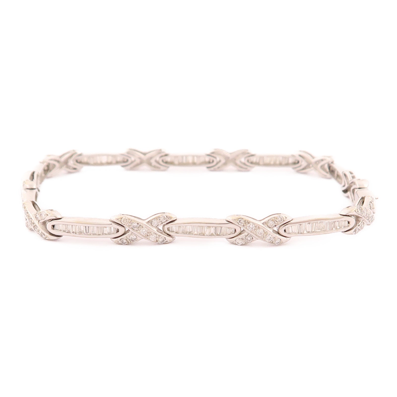 JEWELRY 18K白金Diamond Bracelet鑽石手鏈