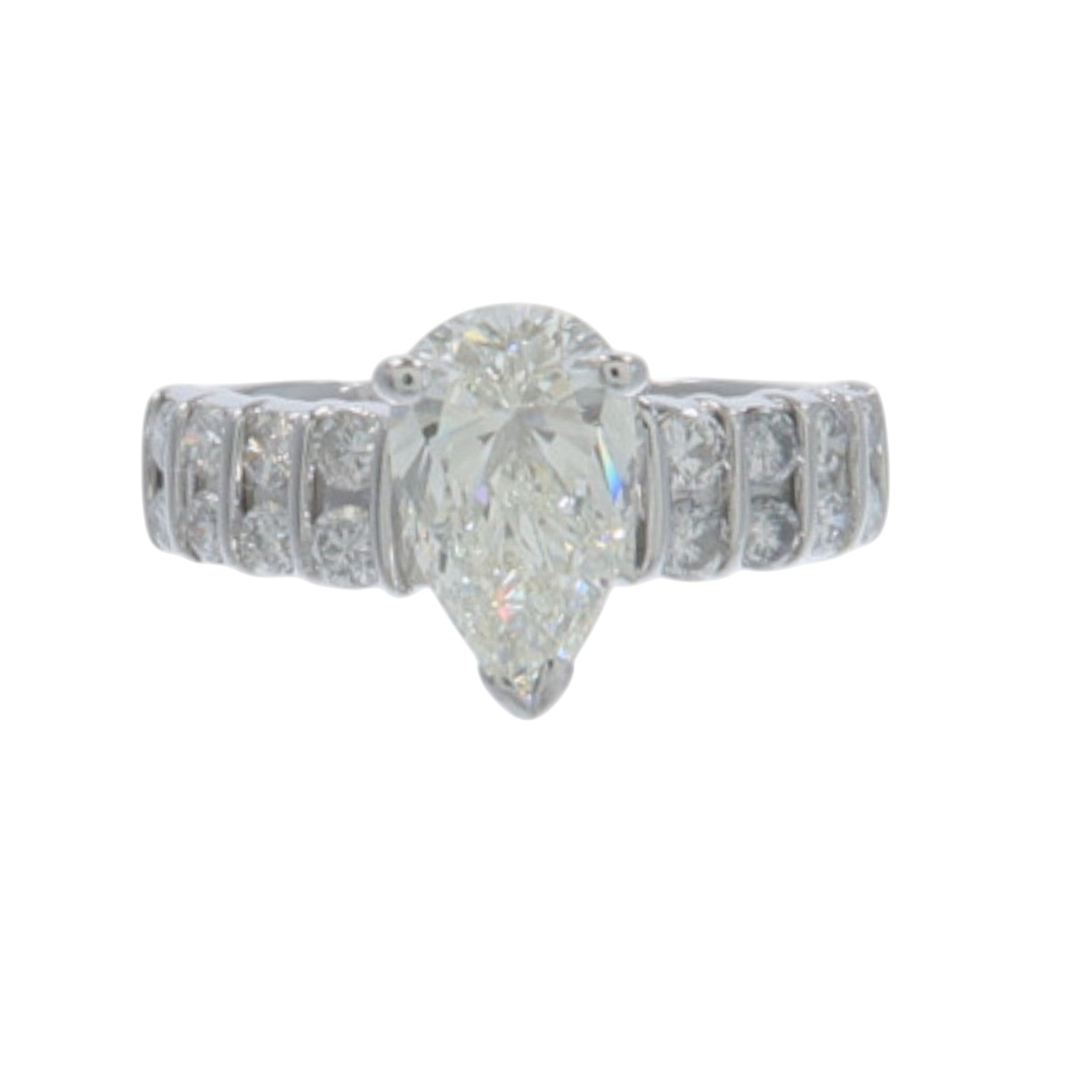 JEWELRY 18K白金Diamond Ring鑽石戒指
