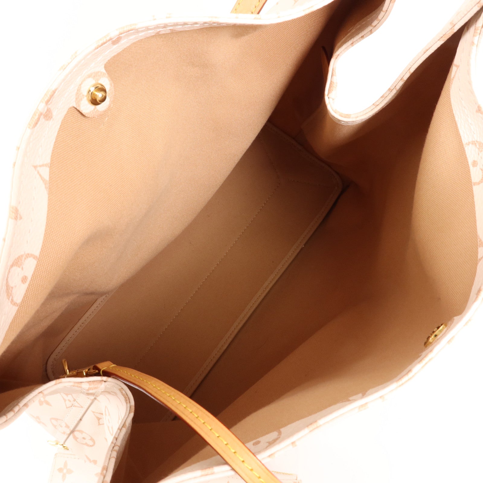 LOUIS VUITTON Monogram Dune Atlantis GM金扣手挽肩背兩用袋