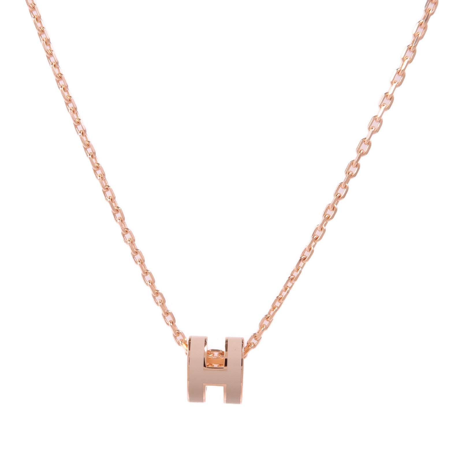 HERMES 金屬Mini Pop H Necklace項鍊