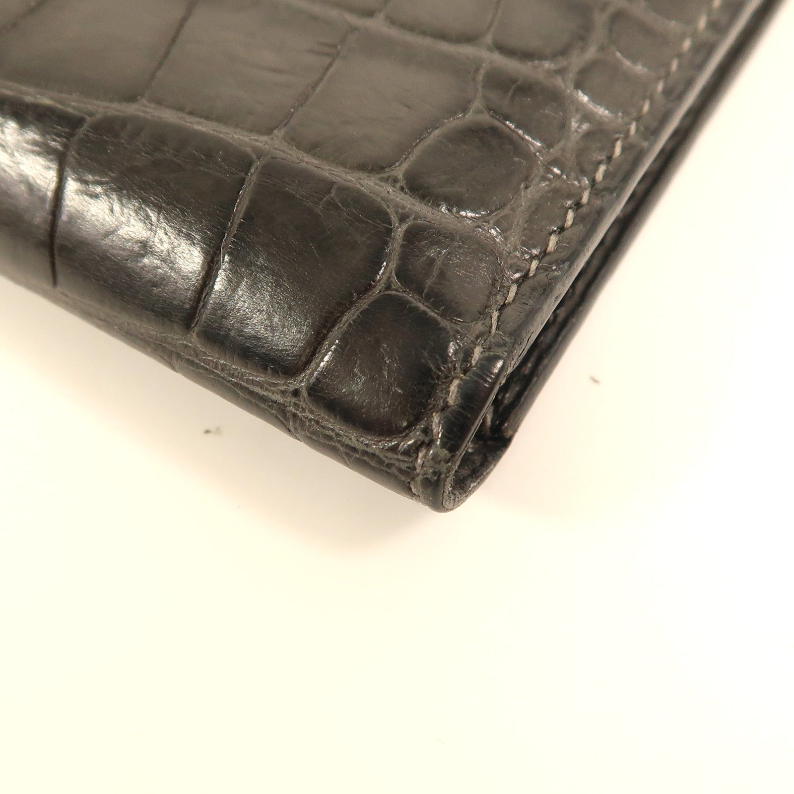 HERMES 【激減優惠】鱷魚皮革MC2 Euclide卡片套