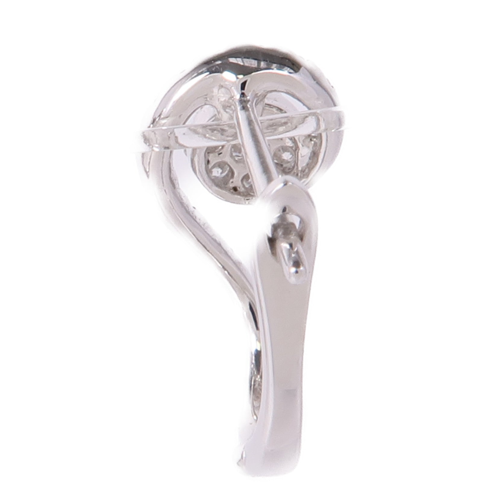 JEWELRY (PRICE DOWN) Diamond Earrings 18K White Gold