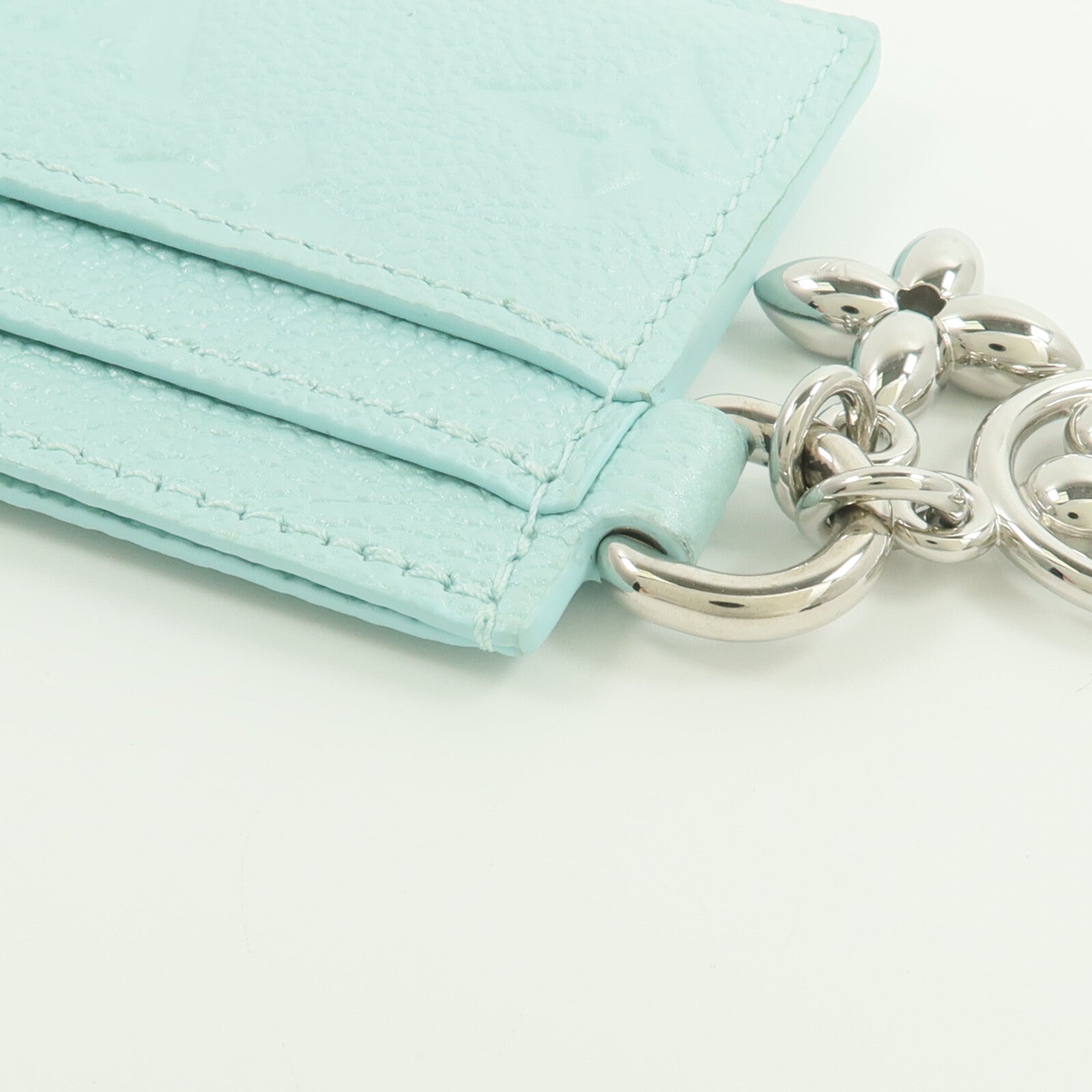 LOUIS VUITTON Monogram Empreinte Lv Charm Card Holder卡片套