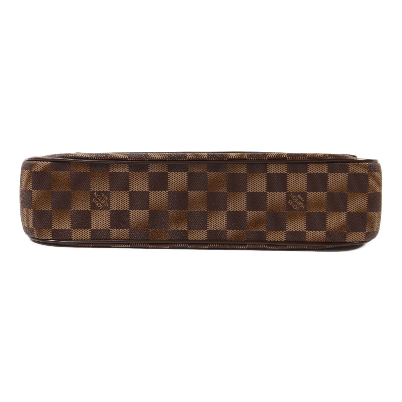 LOUIS VUITTON Damier Aubagne金扣肩背袋