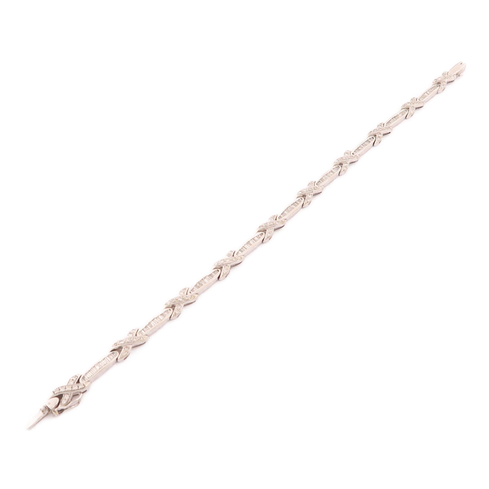 JEWELRY 18K白金Diamond Bracelet鑽石手鏈
