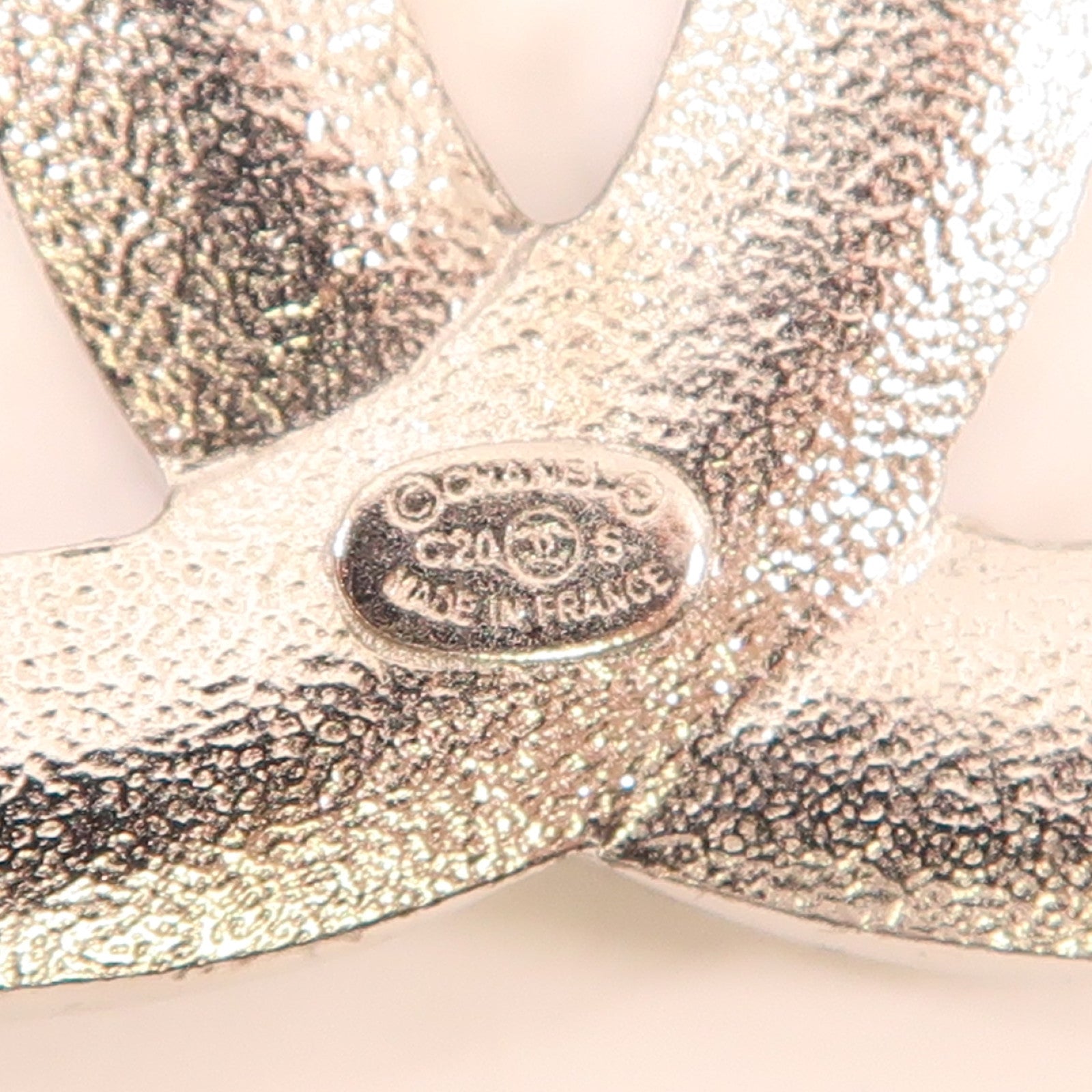 CHANEL 金屬Brooch胸針銀色