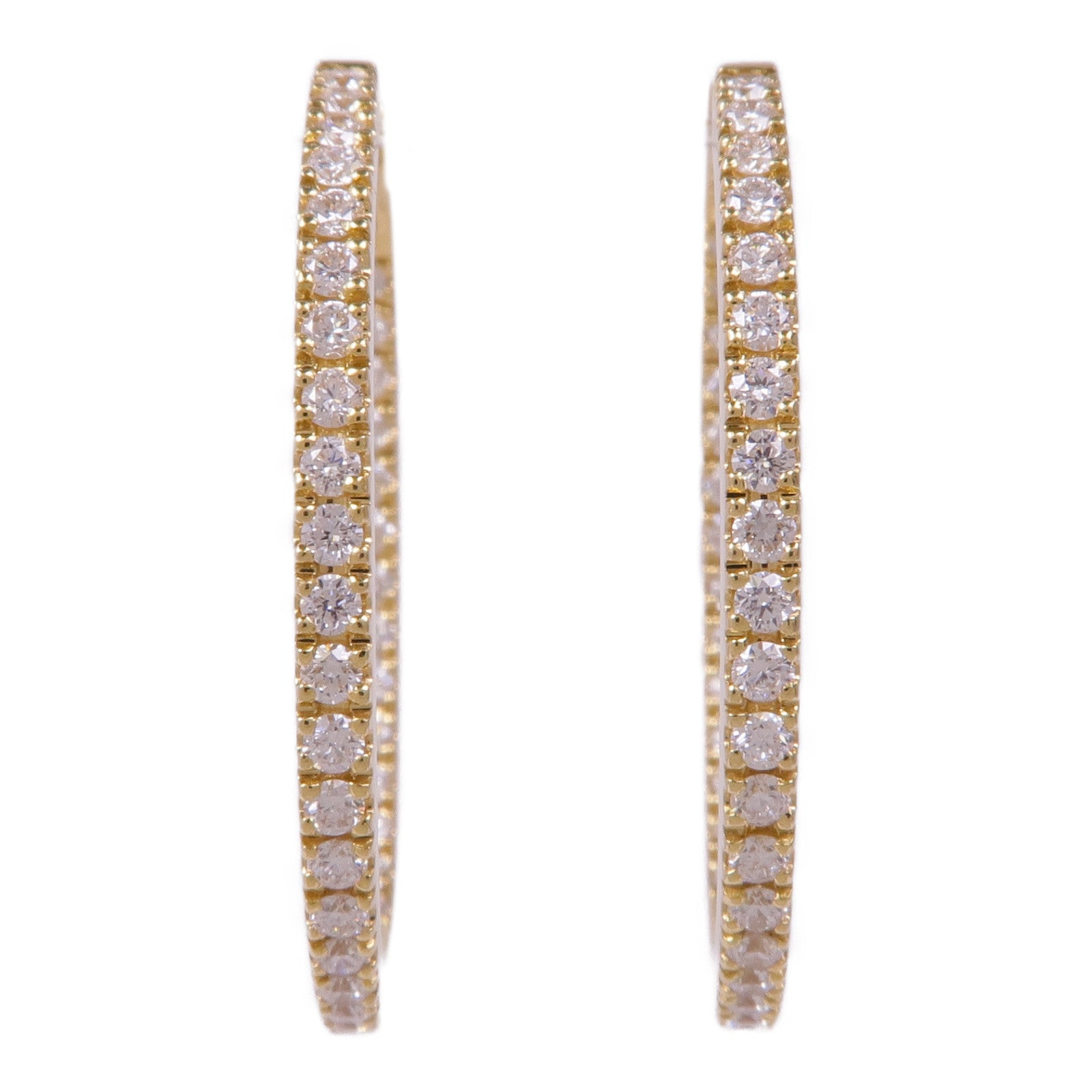 JEWELRY 18K黃金Diamond Earrings鑽石耳環