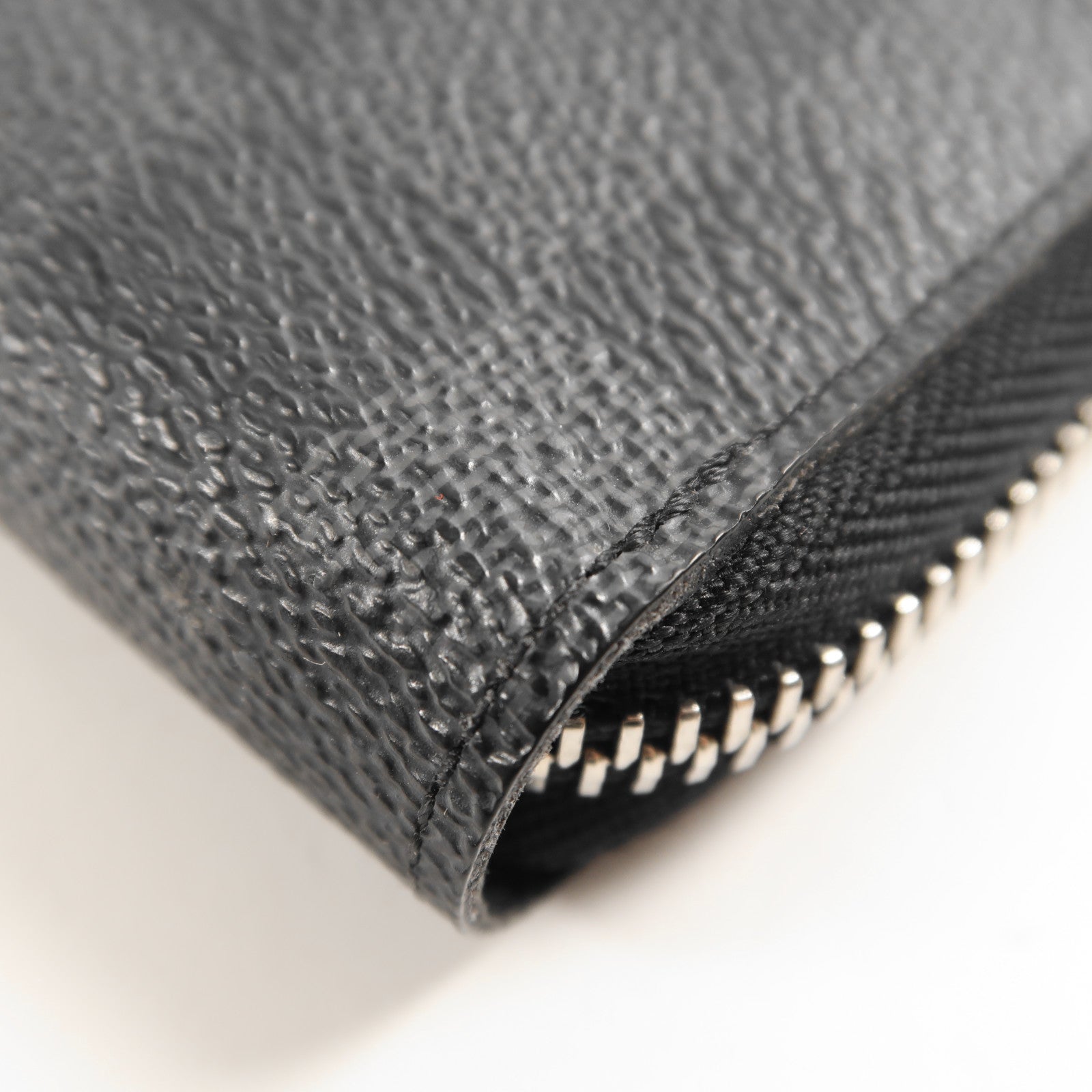 LOUIS VUITTON Damier Graphite Zippy Organizer Wallet銀扣長錢包