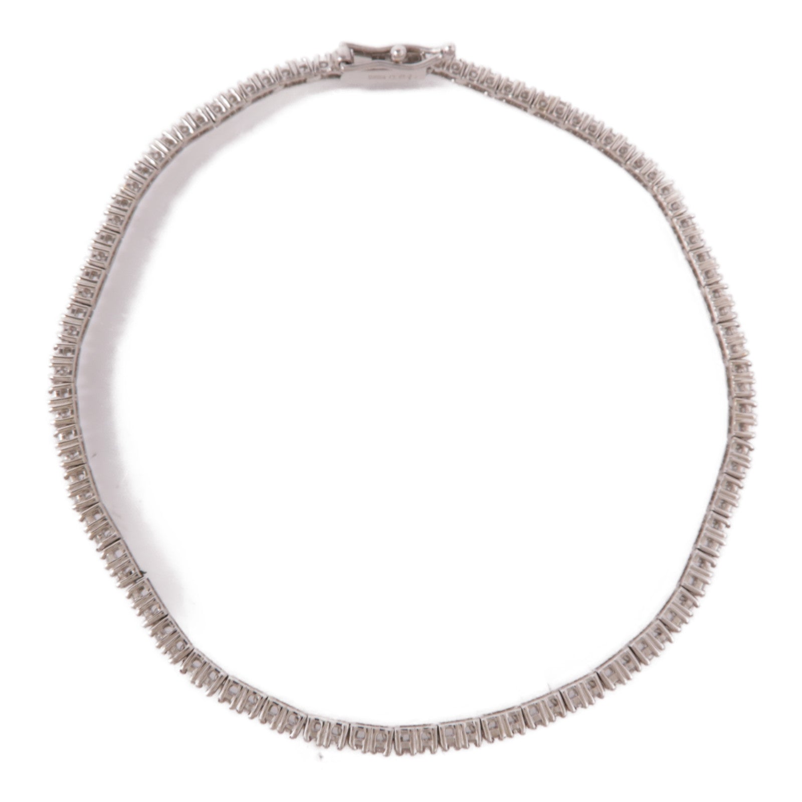 JEWELRY 【激減優惠】18K白金Diamond Bracelet鑽石手鏈