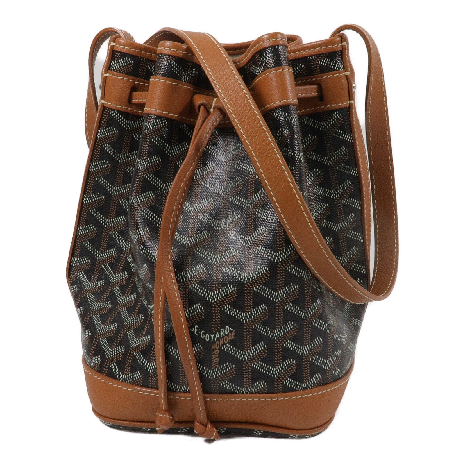 GOYARD 塗層帆布Petit Flot Bucket Bag肩背袋