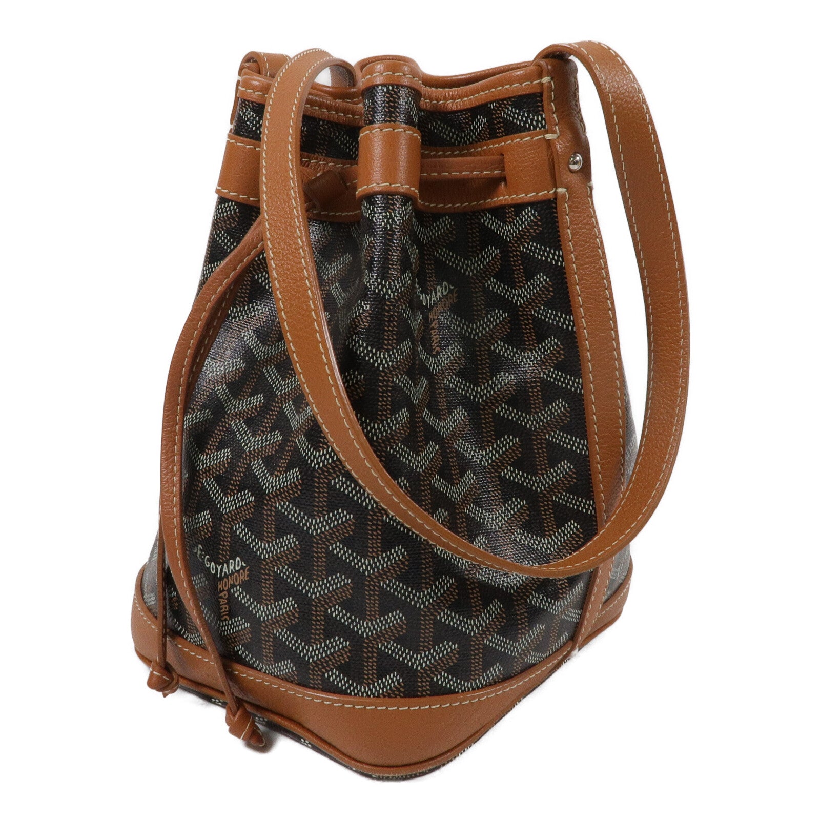 GOYARD 塗層帆布Petit Flot Bucket Bag肩背袋