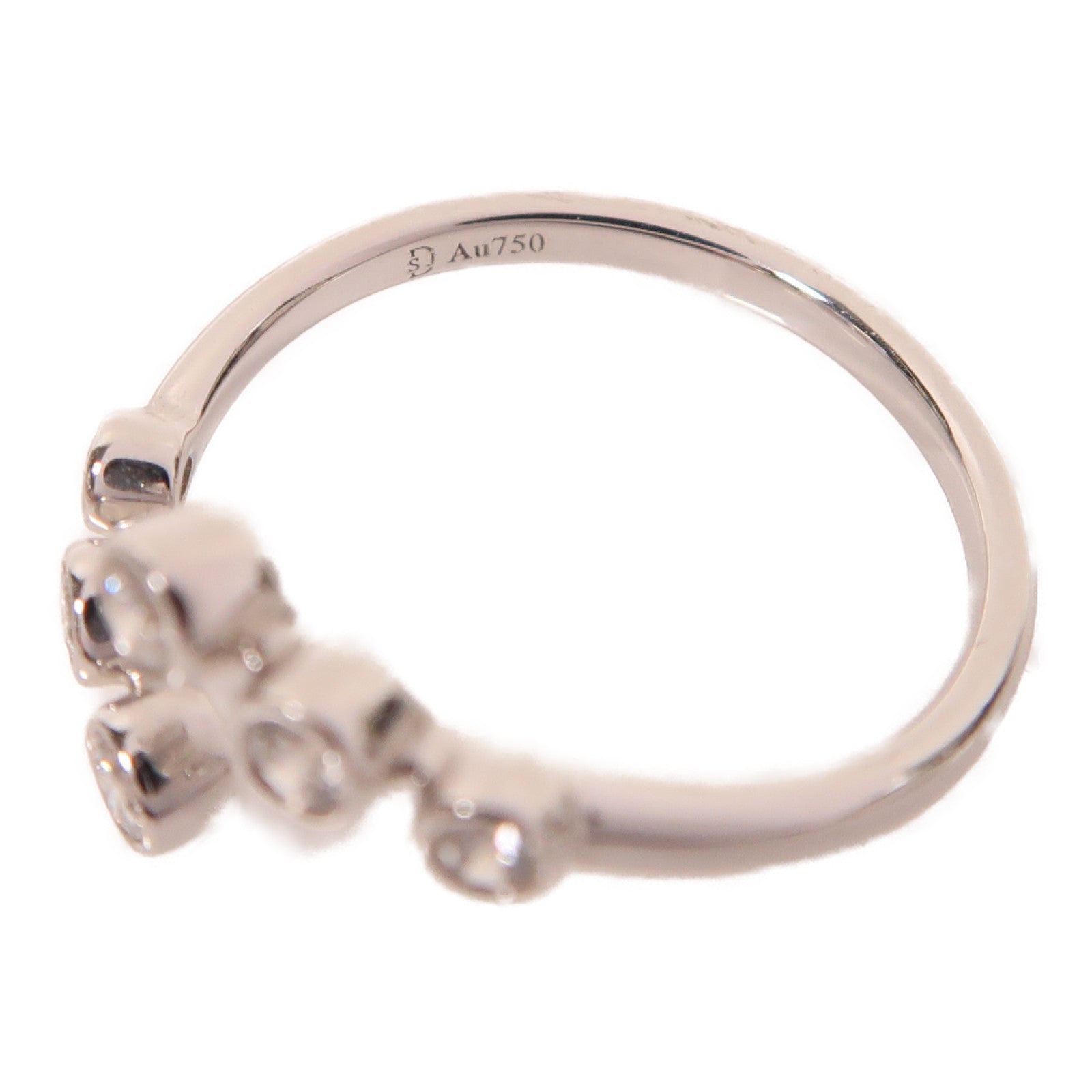JEWELRY【激減優惠】 18K白金Diamond 2.2g 0.30ct鑽石戒指6.75