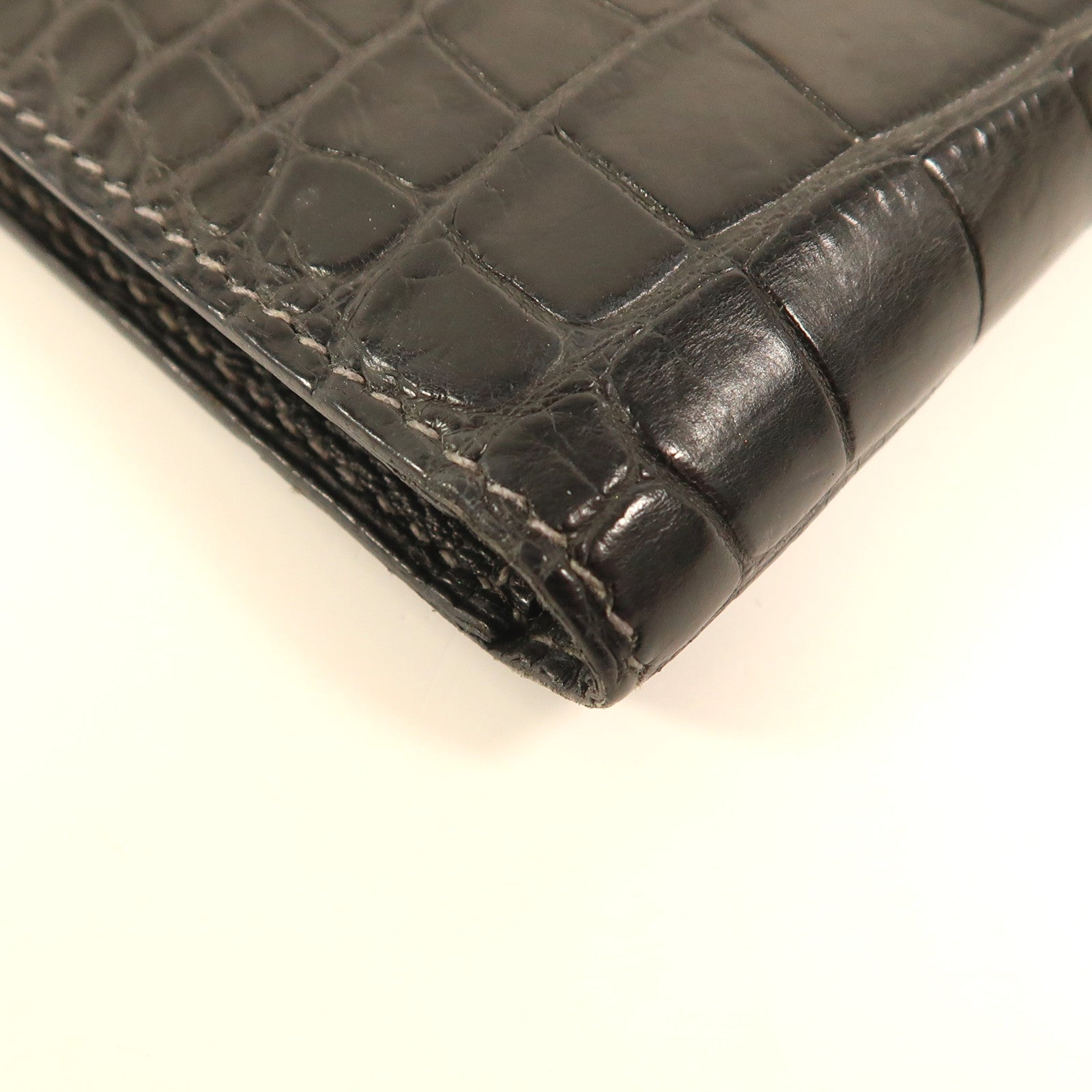 HERMES 【激減優惠】鱷魚皮革MC2 Euclide卡片套