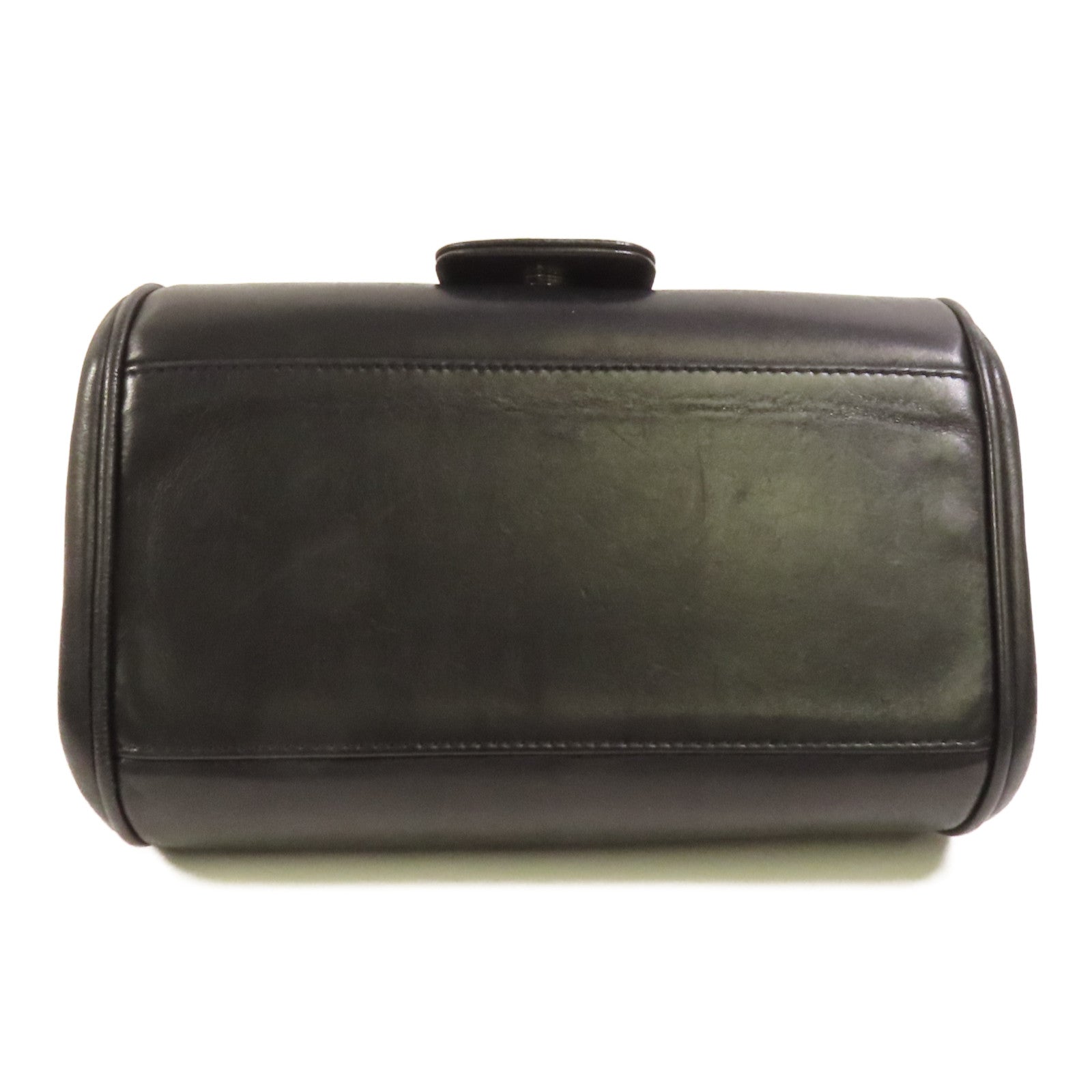 CHANEL 羊皮皮革Shoulder Bag銀扣鏈帶肩背袋