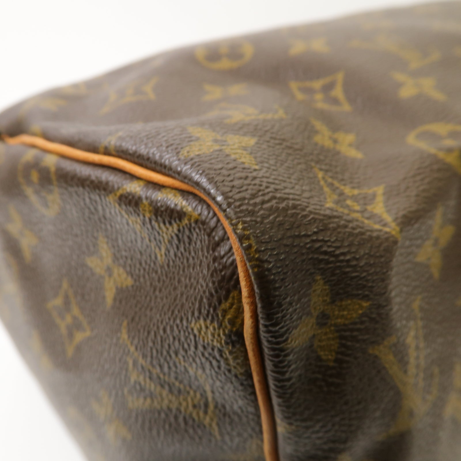 LOUIS VUITTON 【激減優惠】Monogram Speedy 30金扣手挽袋啡色