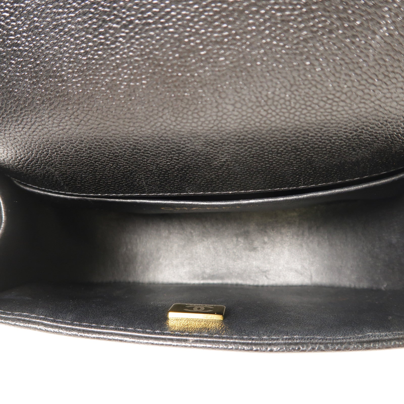 CHANEL 牛皮皮革Boy金扣肩背袋