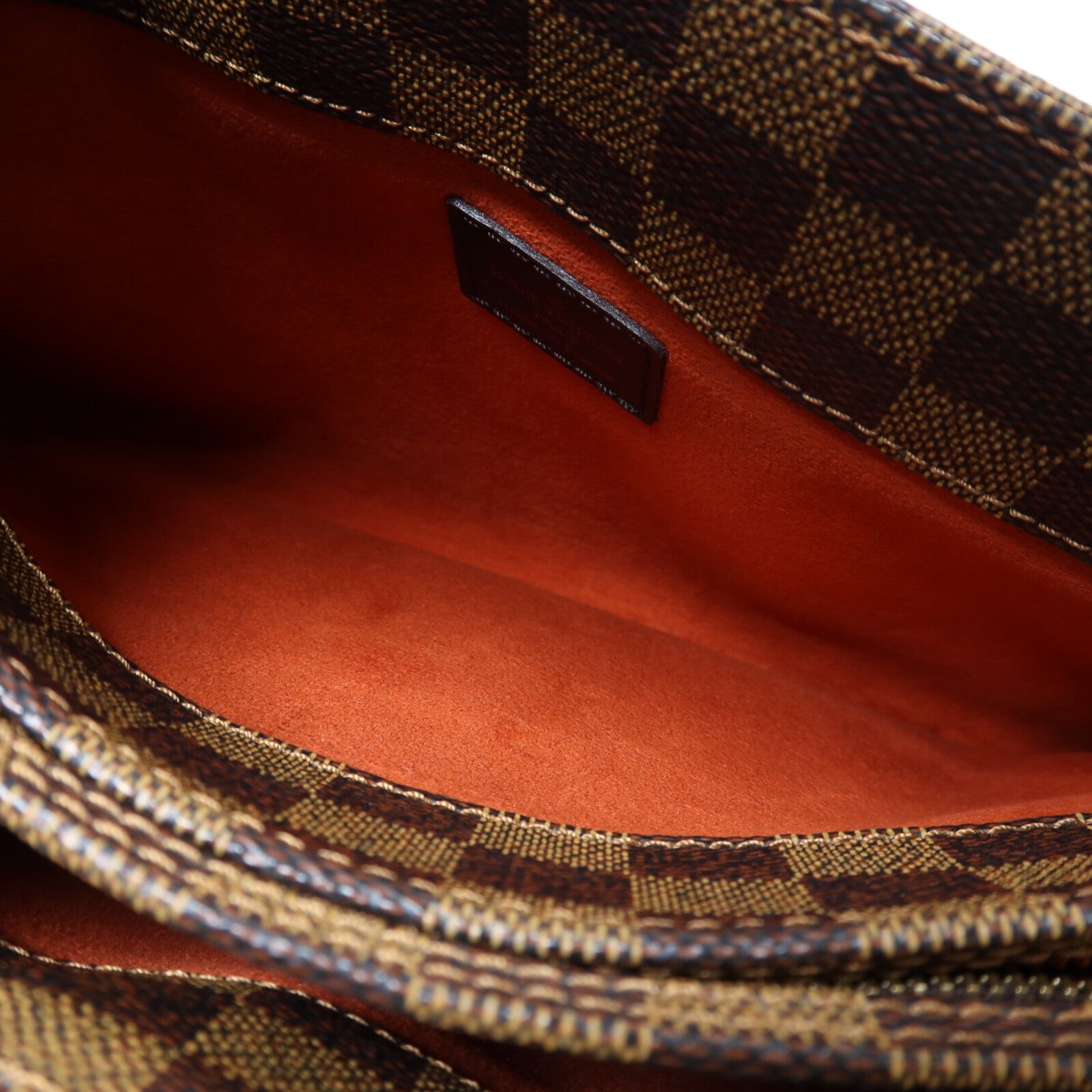 LOUIS VUITTON Damier Aubagne金扣肩背袋