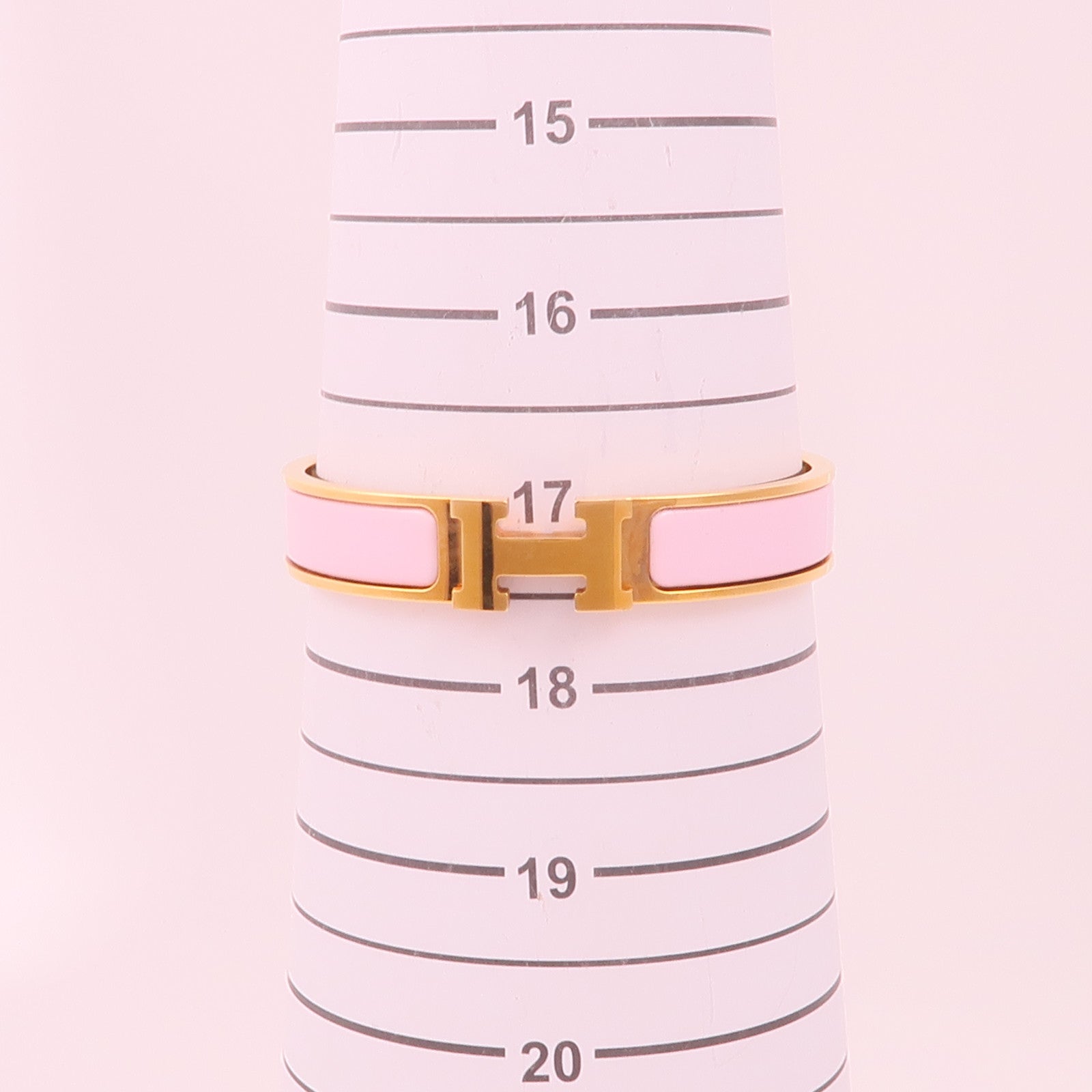 HERMES 金屬Clic H Bangle手鐲
