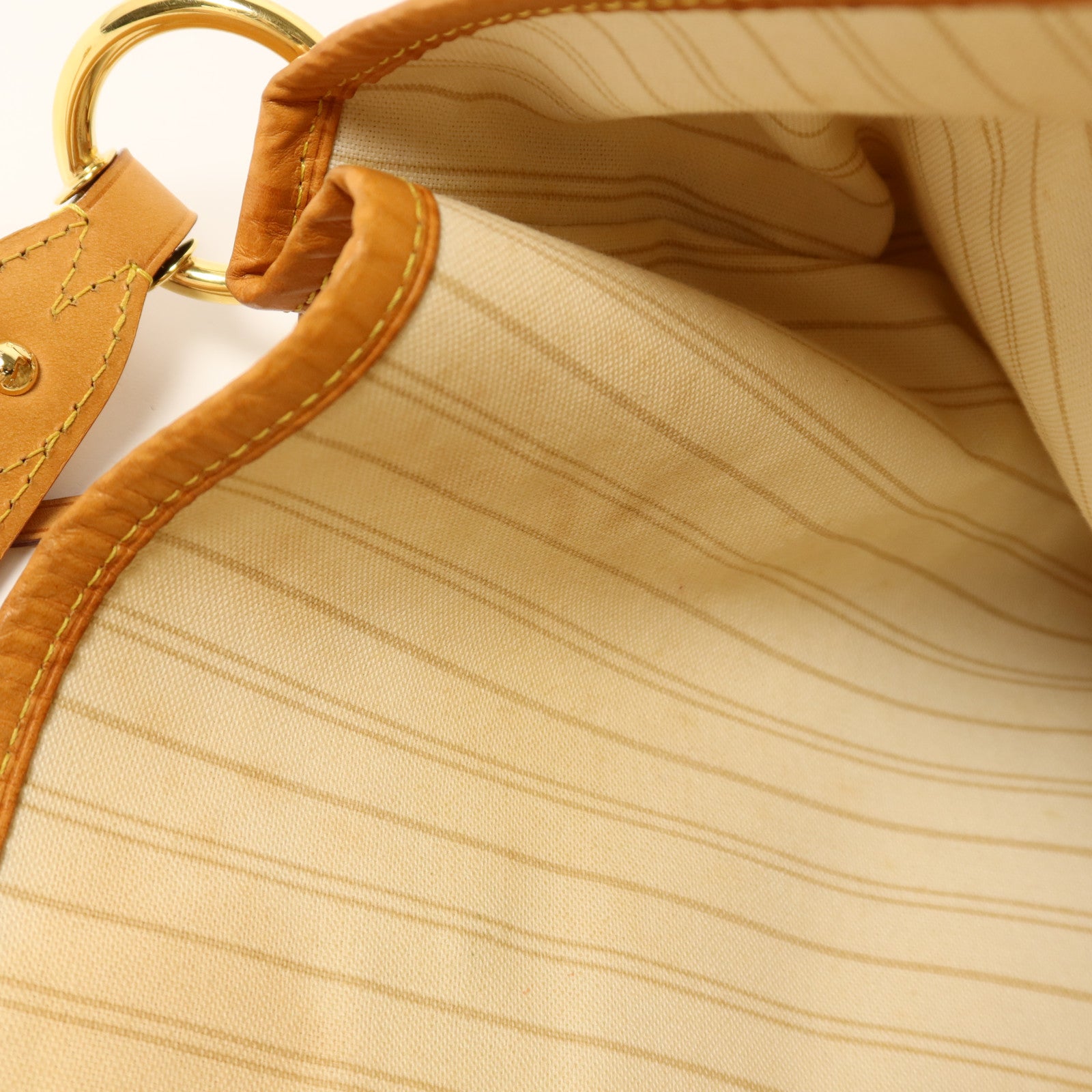 LOUIS VUITTON 【激減優惠】Damier Azur Delightful MM金扣肩背袋