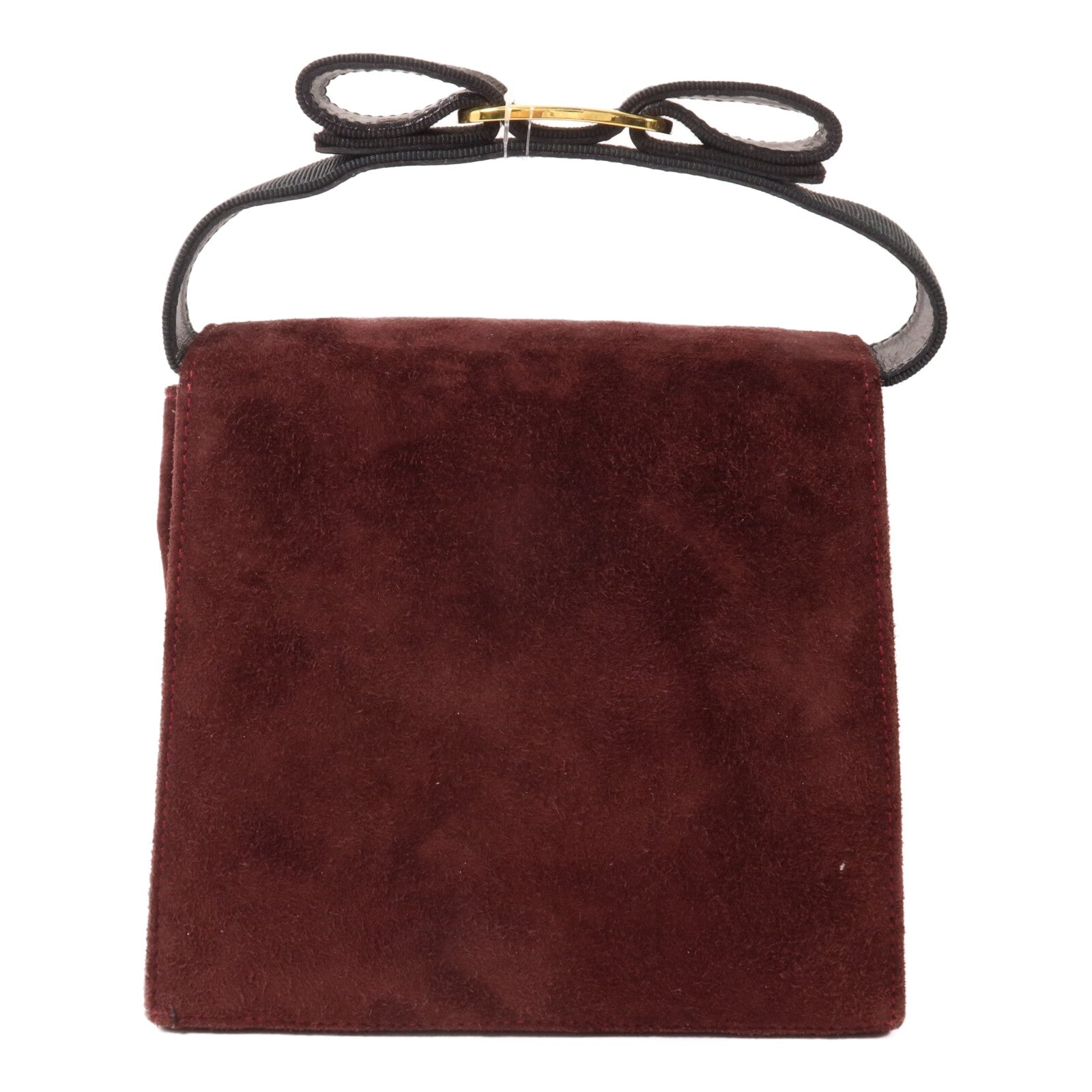 Salvatore Ferragamo 麂皮皮革Shoulder Bag手挽肩背兩用袋