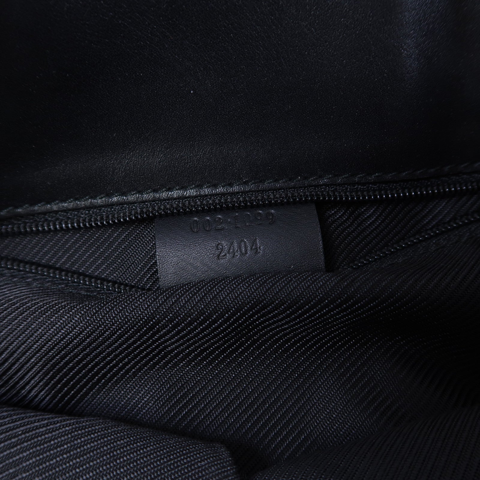 GUCCI 帆布Pochette金扣肩背袋藍色/米色