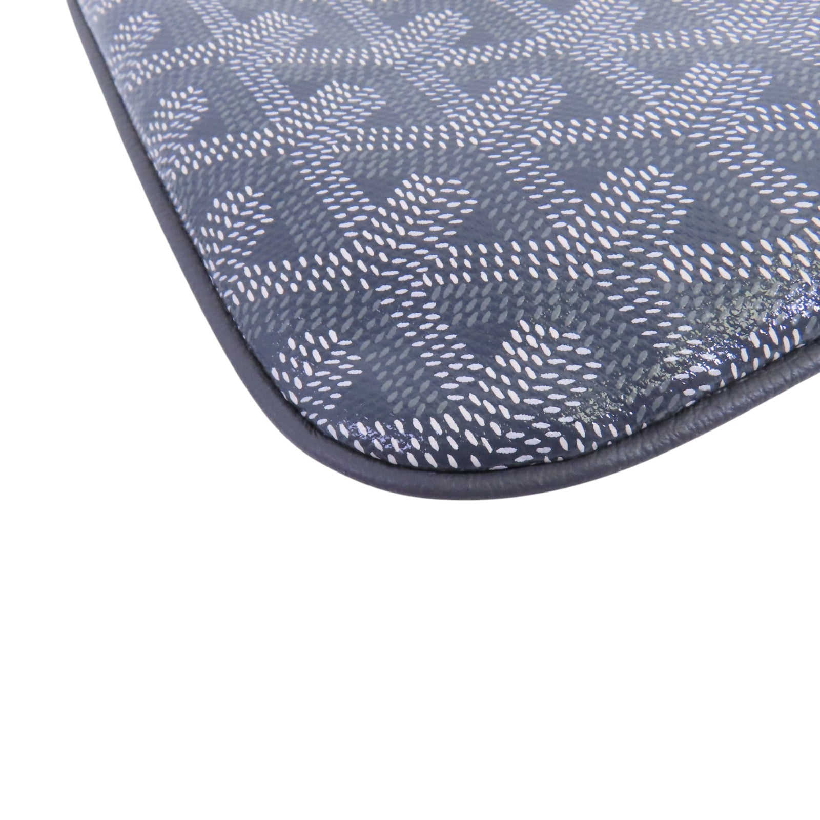 GOYARD 塗層帆布Pouch銀扣手拿包