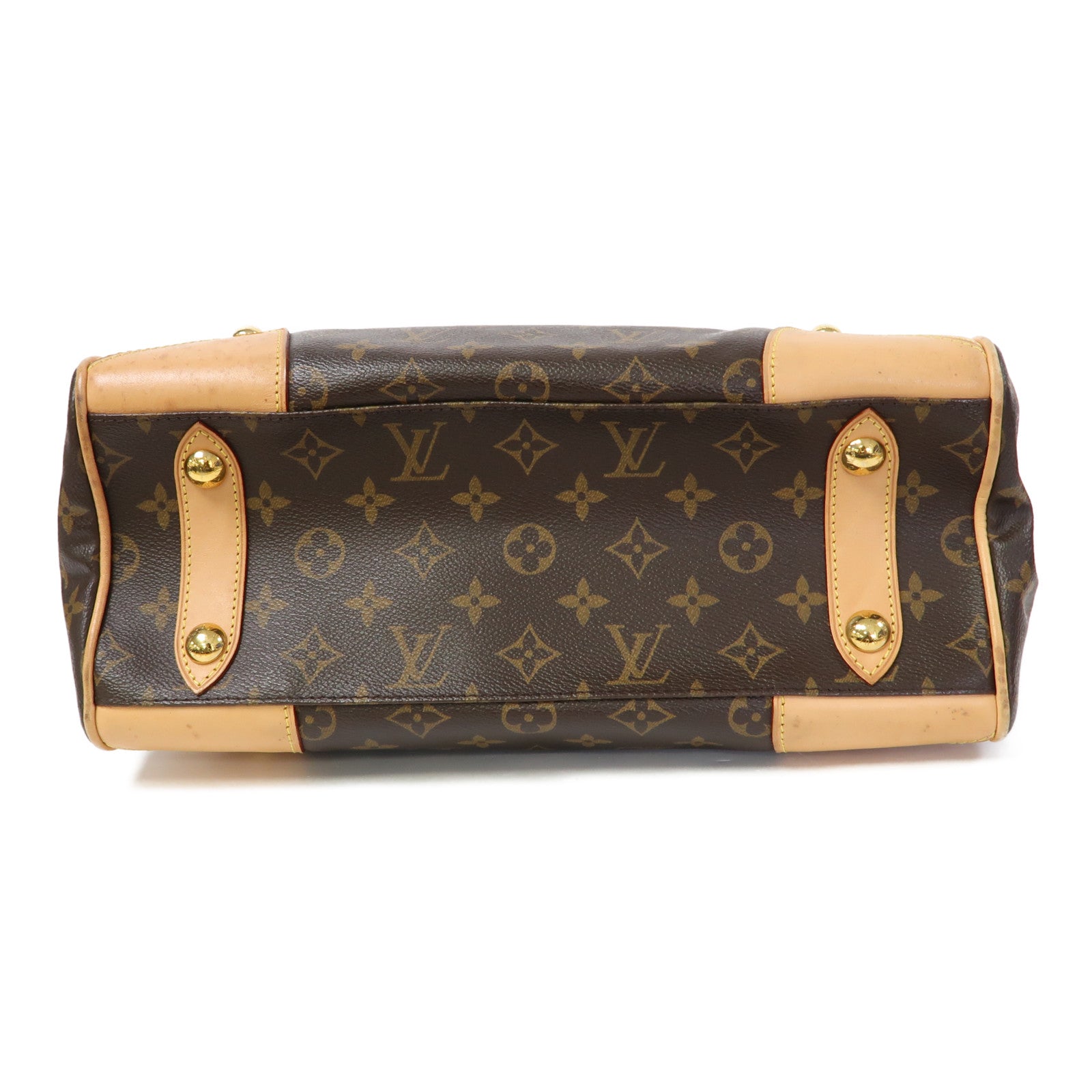 LOUIS VUITTON Monogram Retiro PM金扣手挽肩背兩用袋啡色