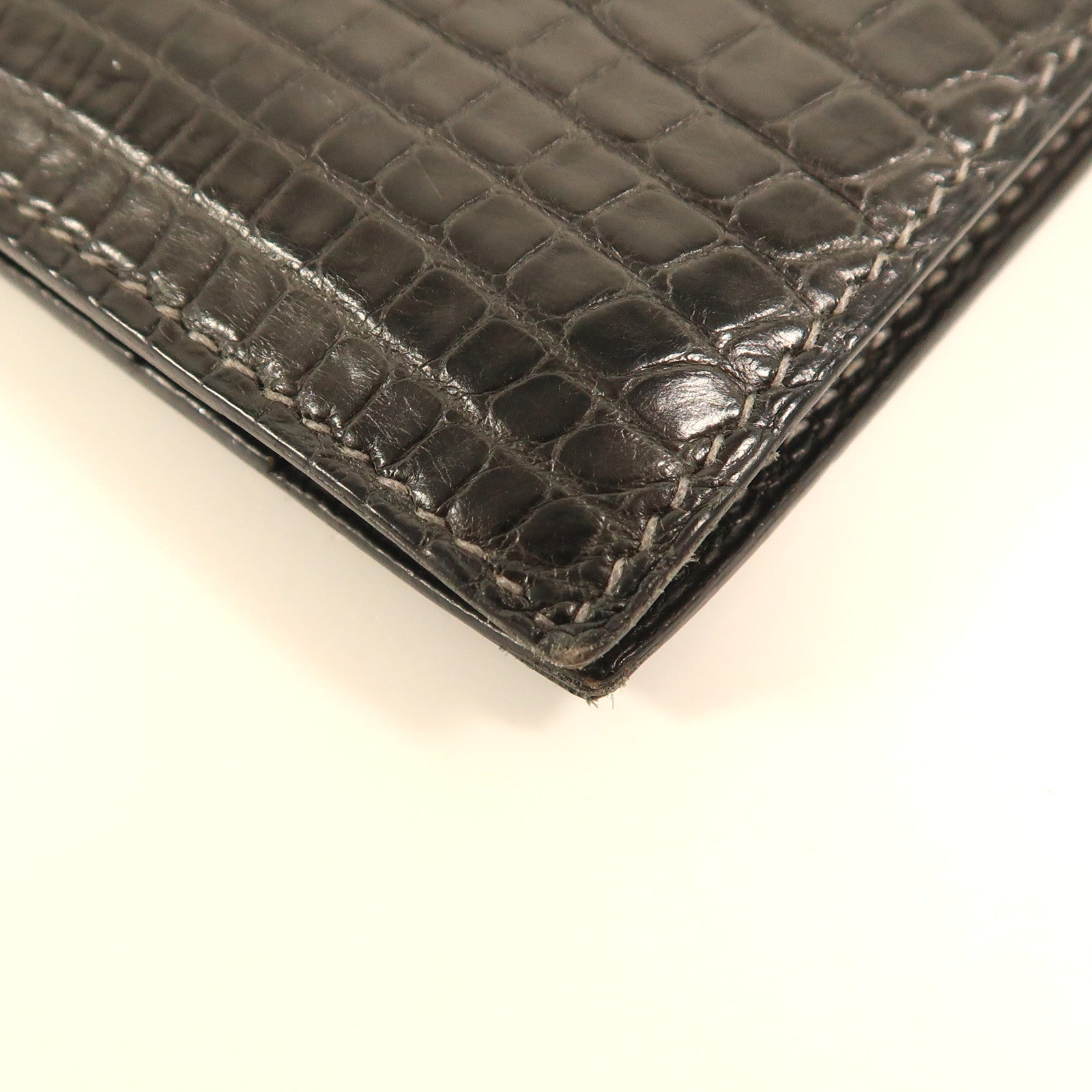 HERMES 【激減優惠】鱷魚皮革MC2 Euclide卡片套