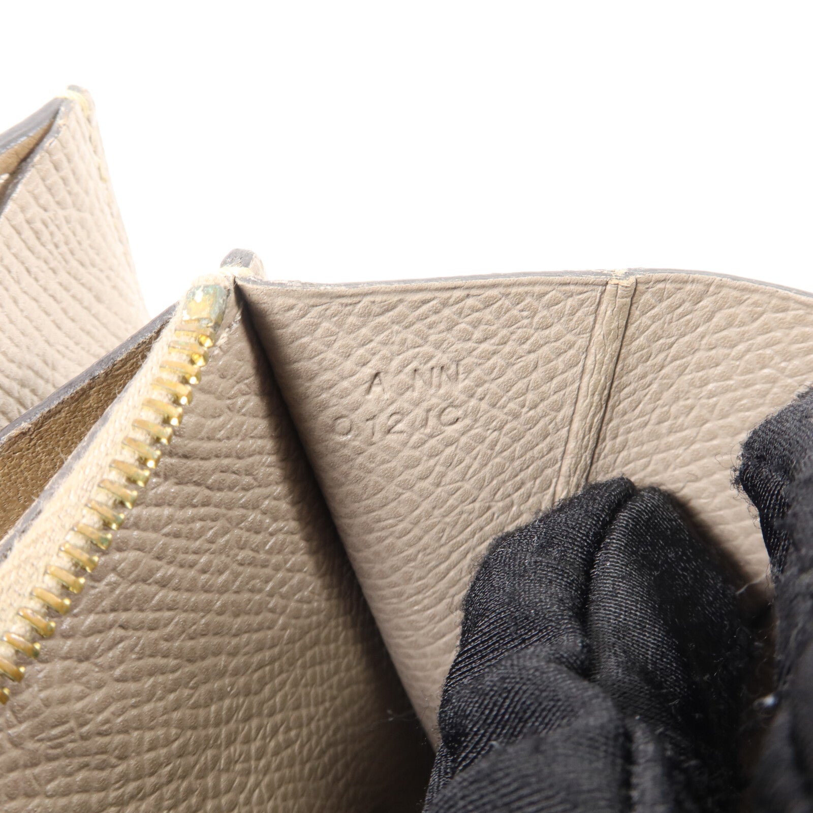 HERMES Epsom皮革Constance Compact Wallet錢包Gris Asphalte
