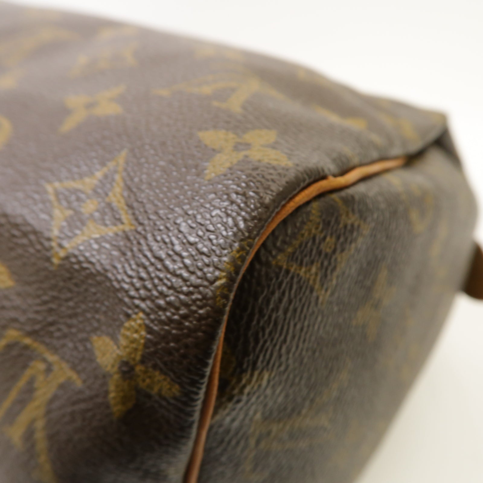 LOUIS VUITTON 【激減優惠】Monogram Speedy 30金扣手挽袋啡色