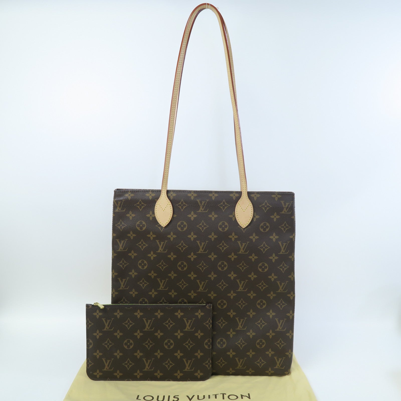 LOUIS VUITTON **【激減優惠】Monogram Carry It Tote Bag金扣手挽袋啡色
