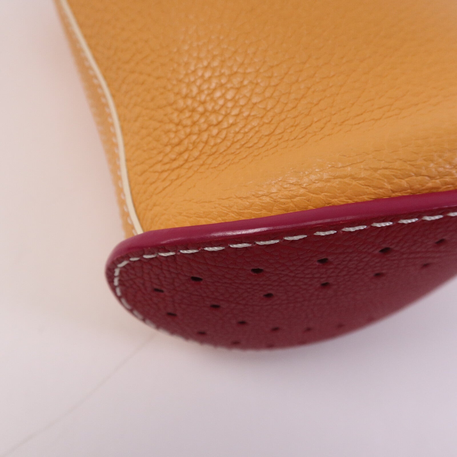 Delvaux 【激減優惠】Taurillon Soft Pin Mini Bucket手挽袋