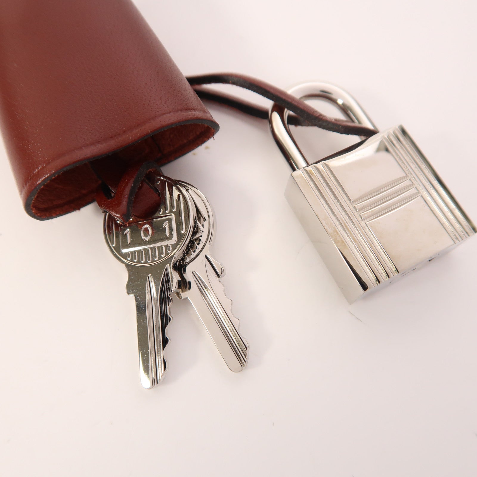 HERMES 帆布Herbag PM銀扣手挽肩背兩用袋Bleu Tempete/Rouge H