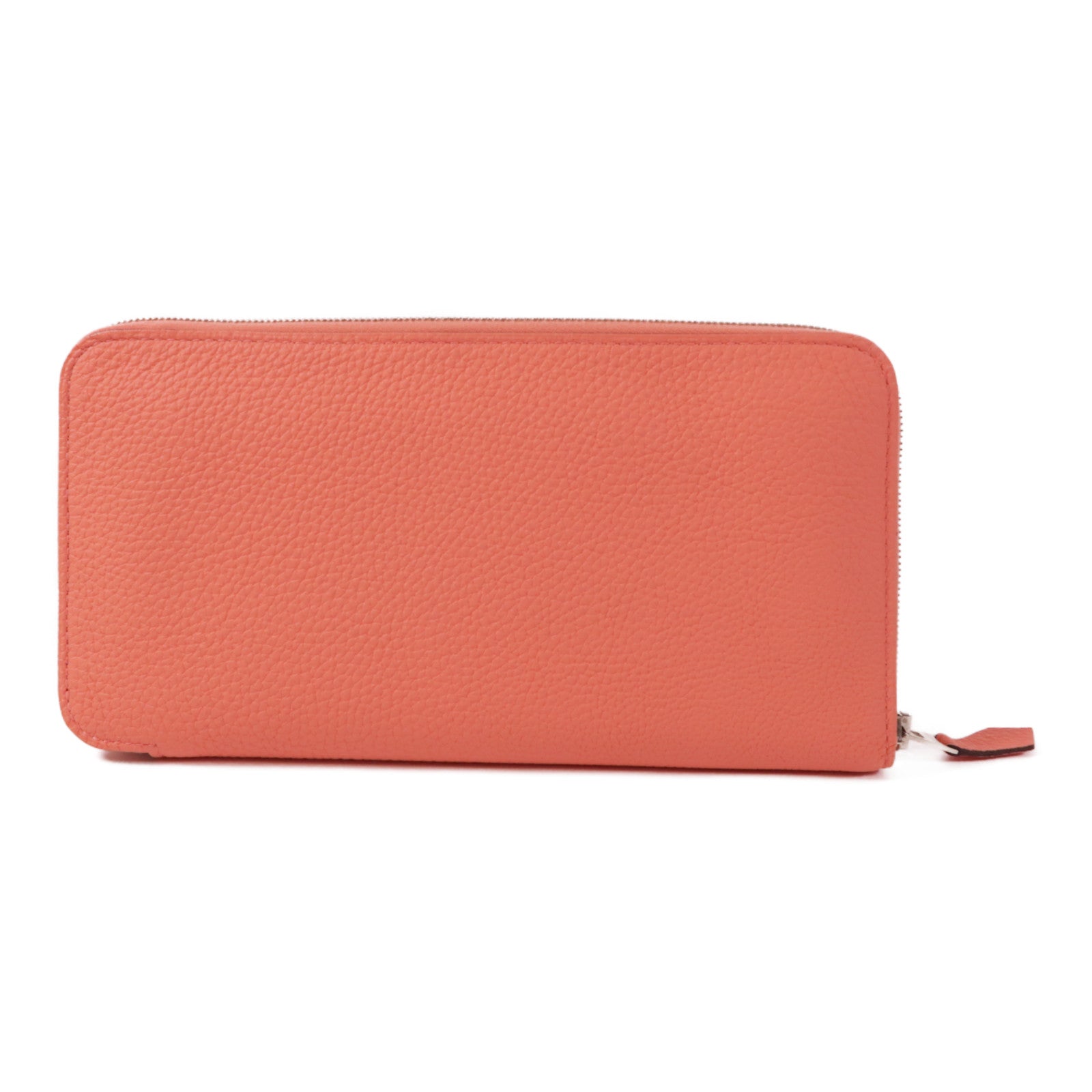 HERMES Togo皮革Azap銀扣長錢包