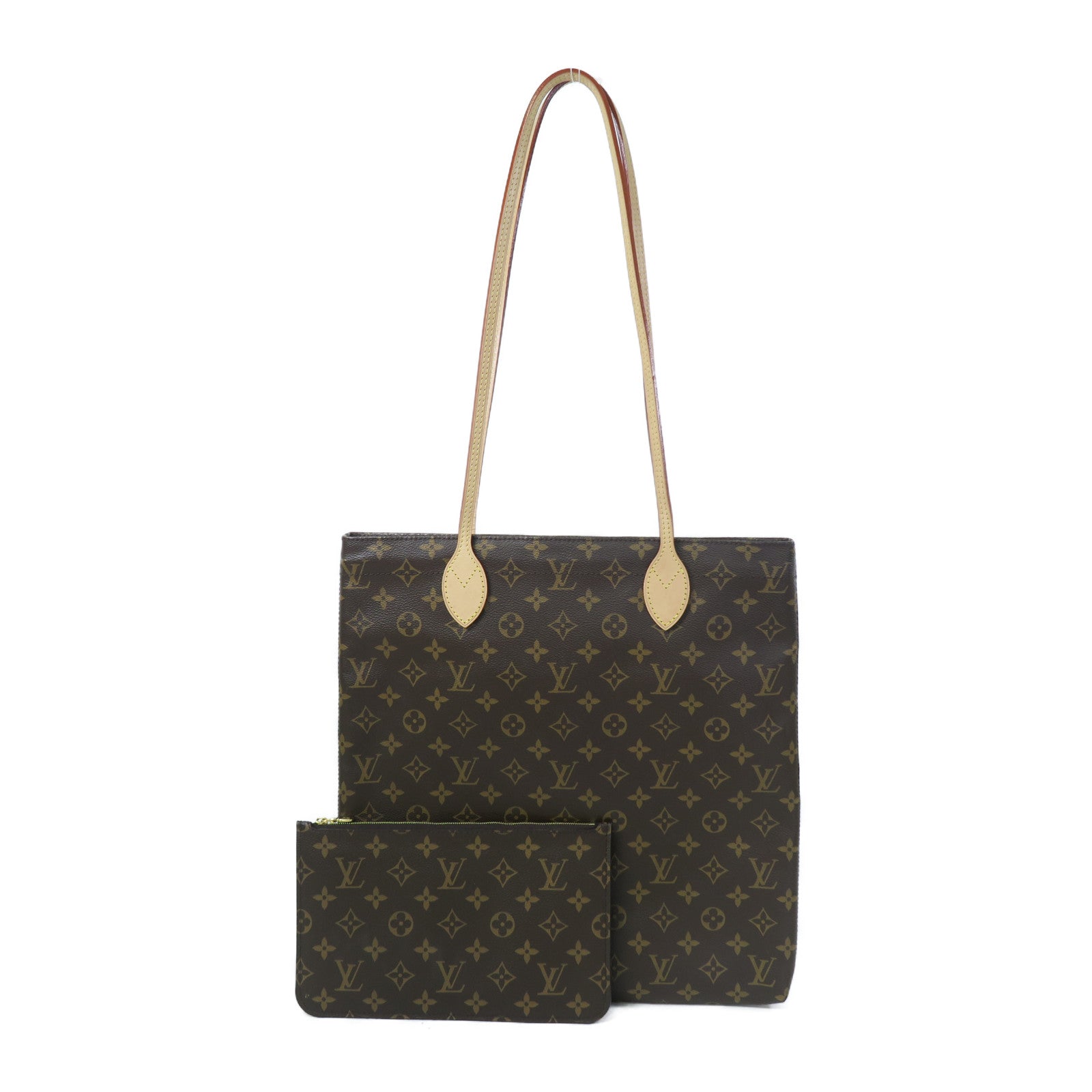 LOUIS VUITTON **【激減優惠】Monogram Carry It Tote Bag金扣手挽袋啡色