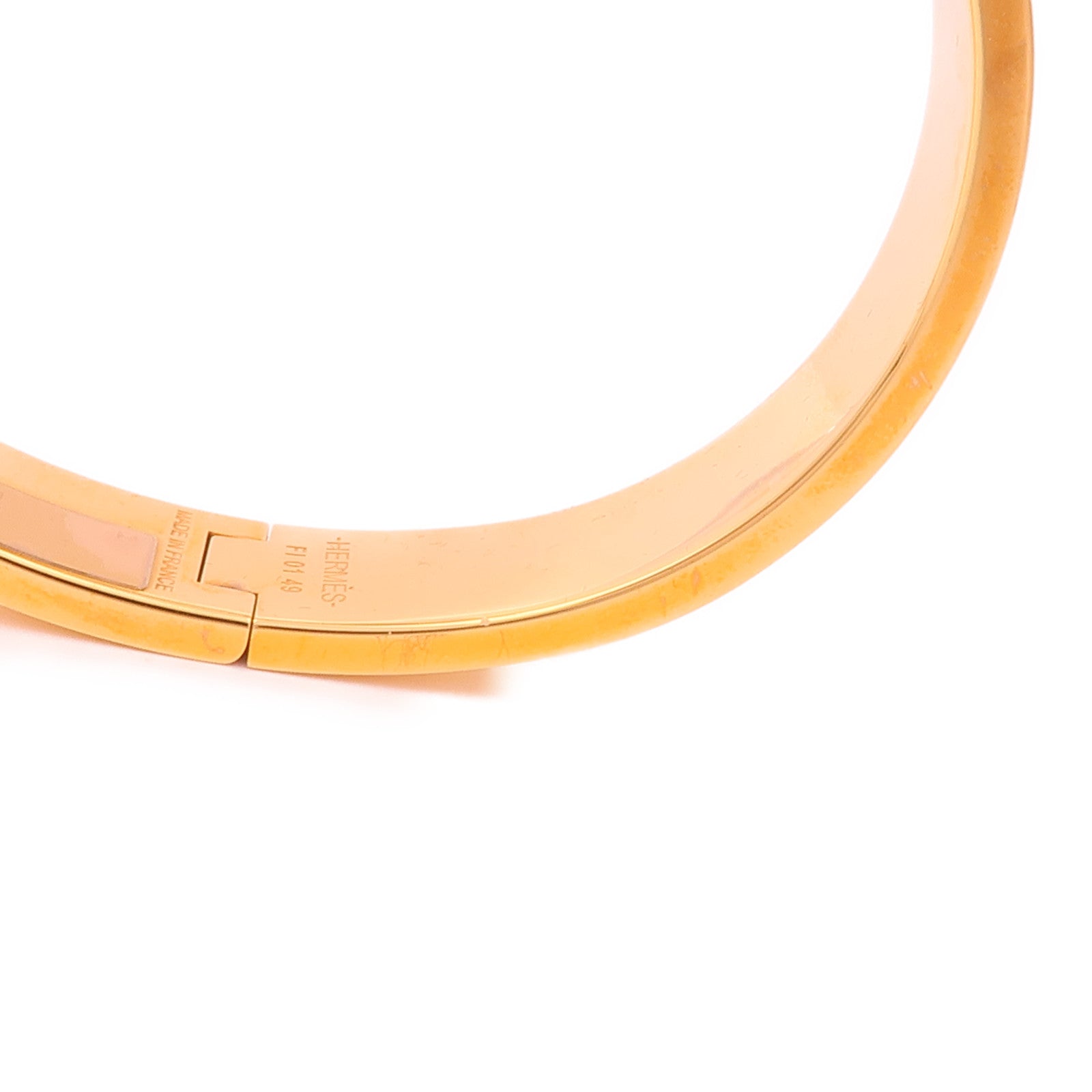 HERMES 金屬Clic H Bangle手鐲