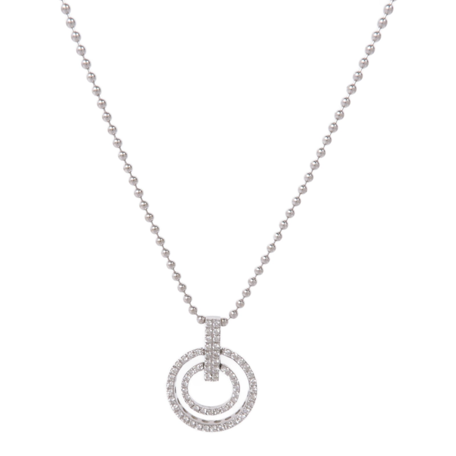 JEWELRY 【激減優惠】18K白金Diamond Necklace鑽石項鍊