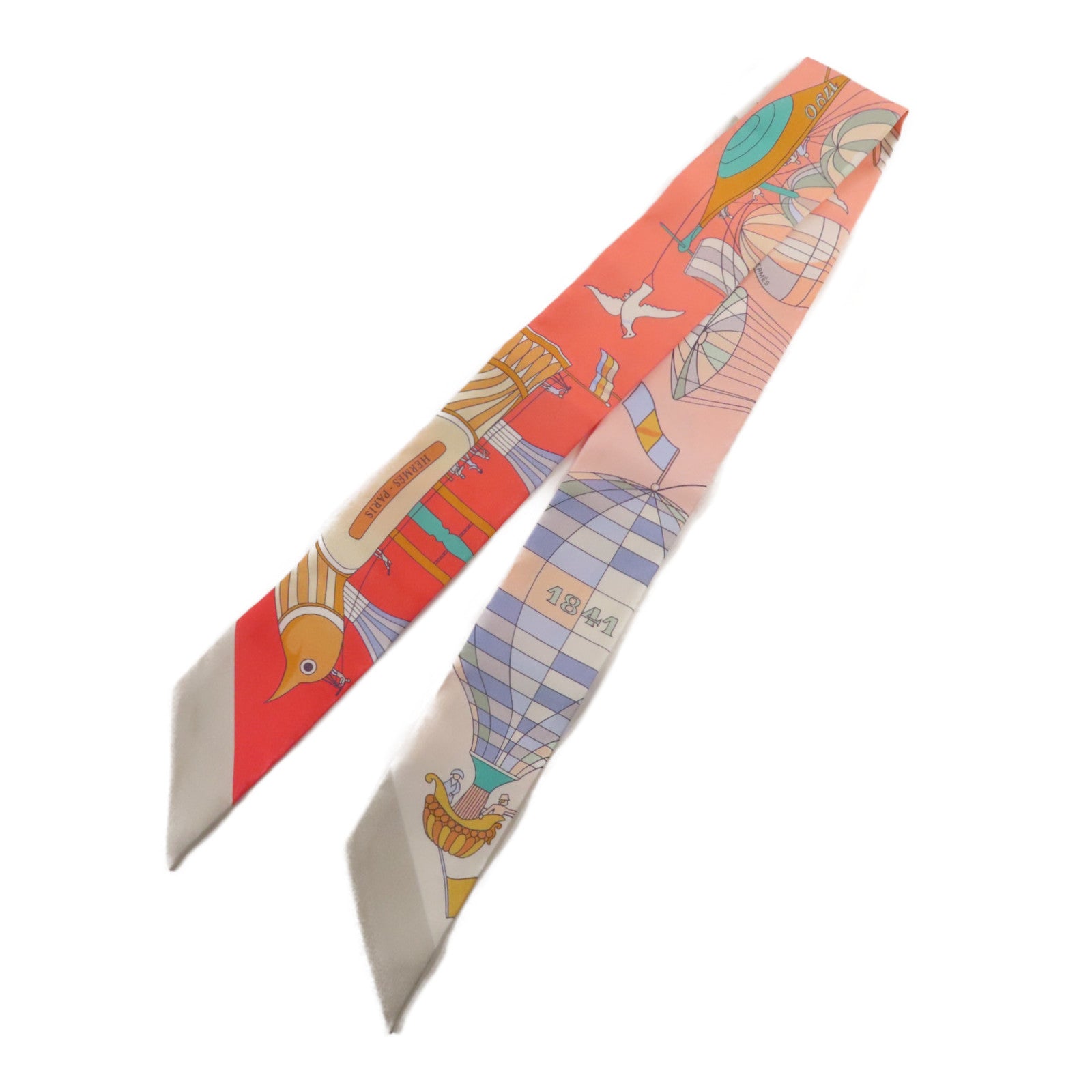 HERMES 絲質Twilly絲巾