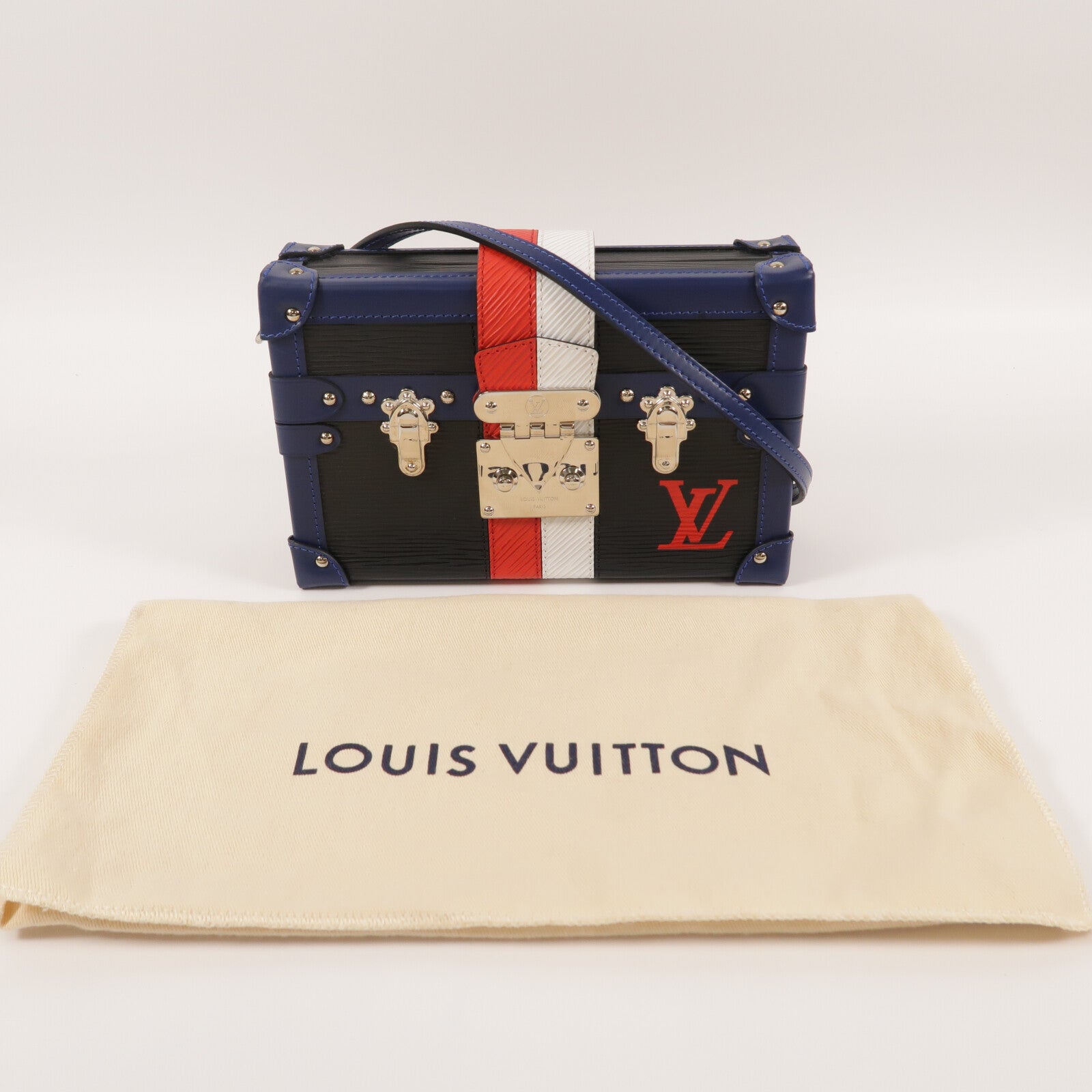 LOUIS VUITTON Epi Petite Malle肩背袋